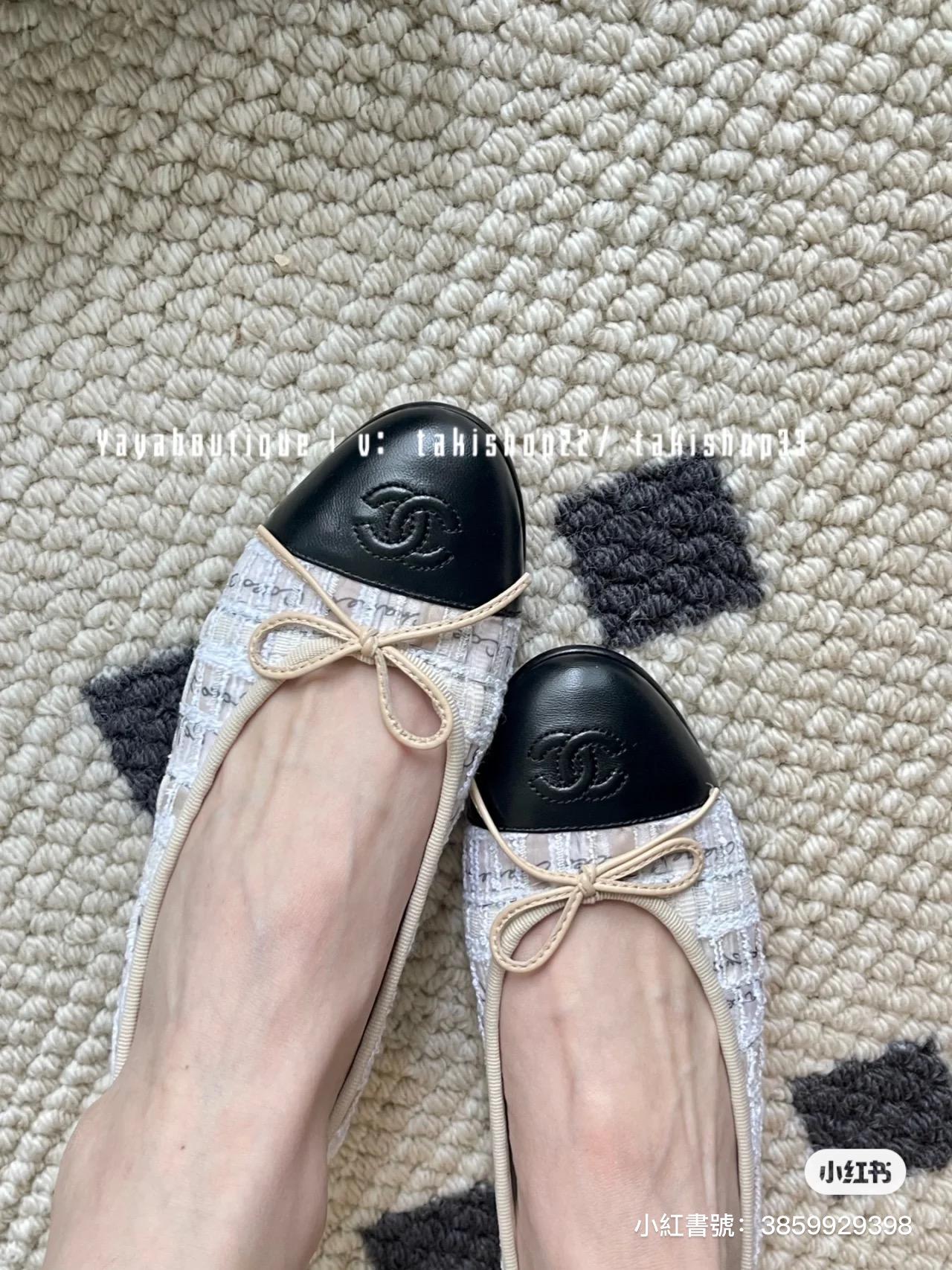 CHANEL 小香 經典款芭蕾舞鞋 平底鞋/女鞋 Size：35-39（34.40.41.42定做不退换）