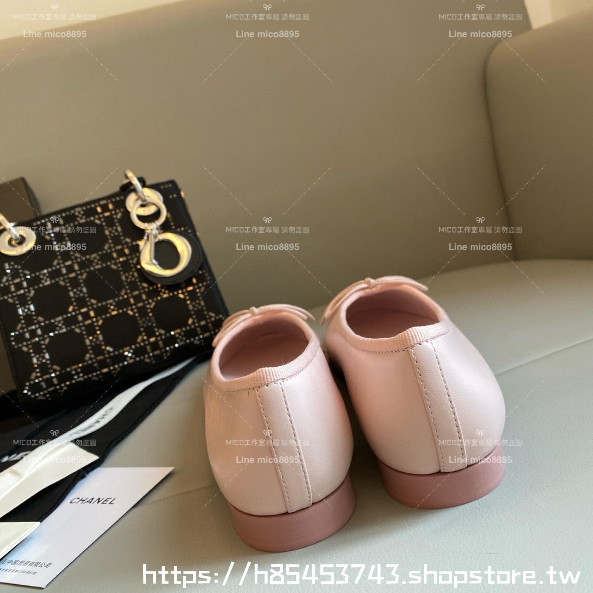 CHANEL 小香 經典款芭蕾舞鞋 粉色 平底鞋/女鞋 Size：35-39（34.40.41.42定做不退换）