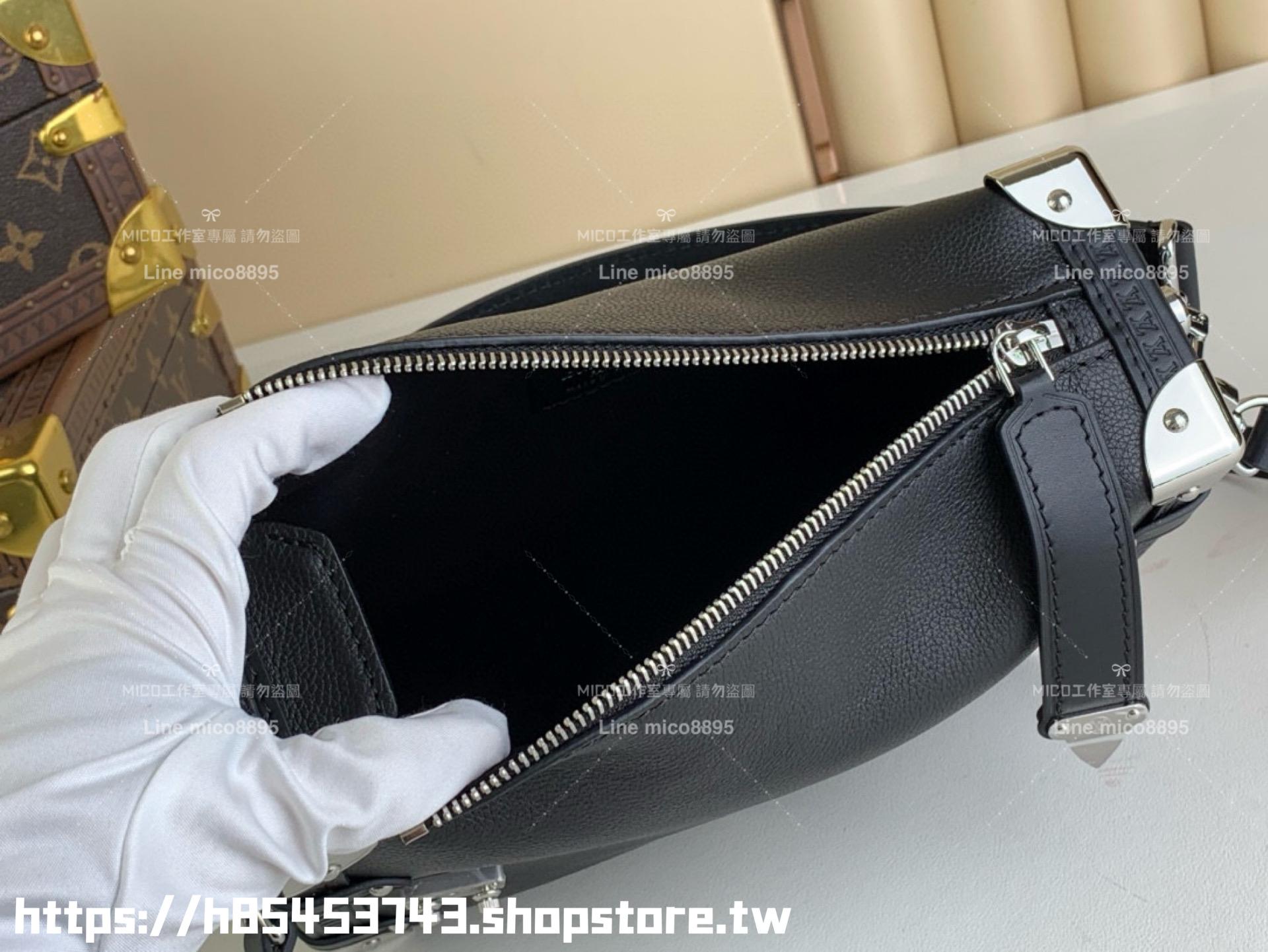 LV 【SIDE TRUNK 中號手袋】 m25160 黑色 m25072 灰色  21cm