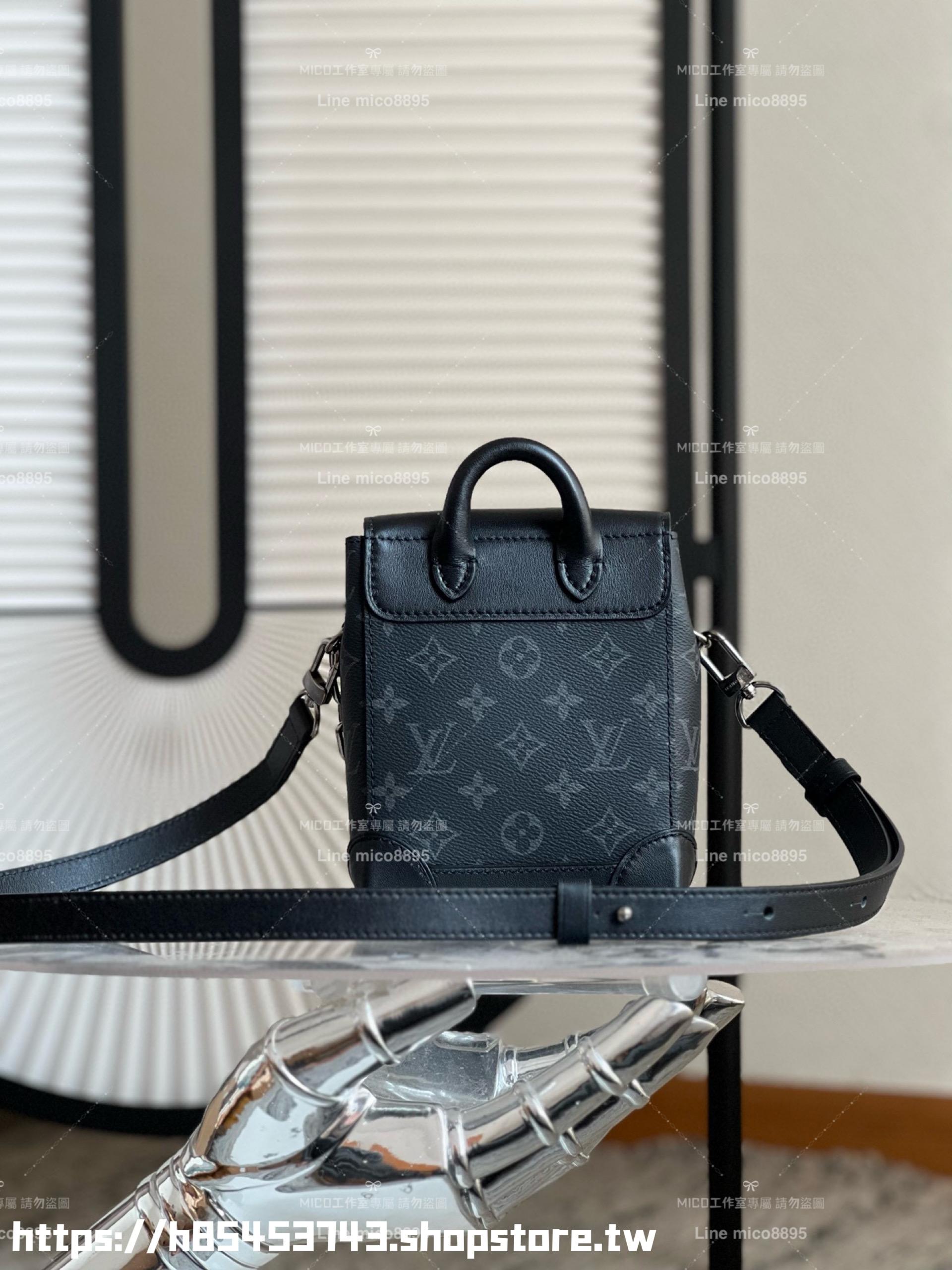 LV Nano Steamer 手袋 M82774 男女同款斜跨包 18cm