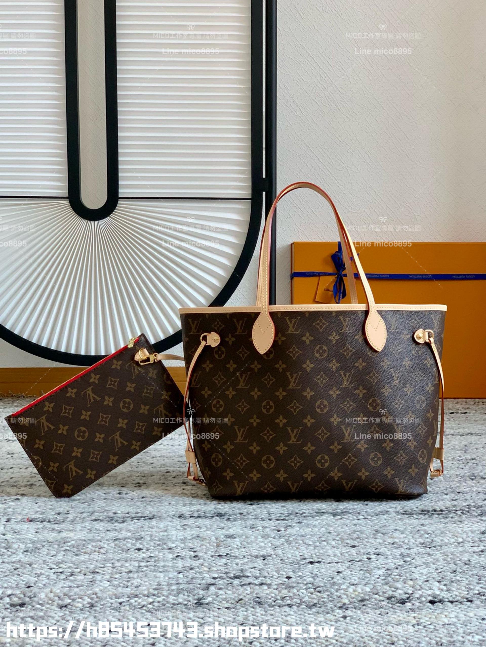 LV NEVERFULL 中號手袋 M41177 子母購物袋 托特包 31cm