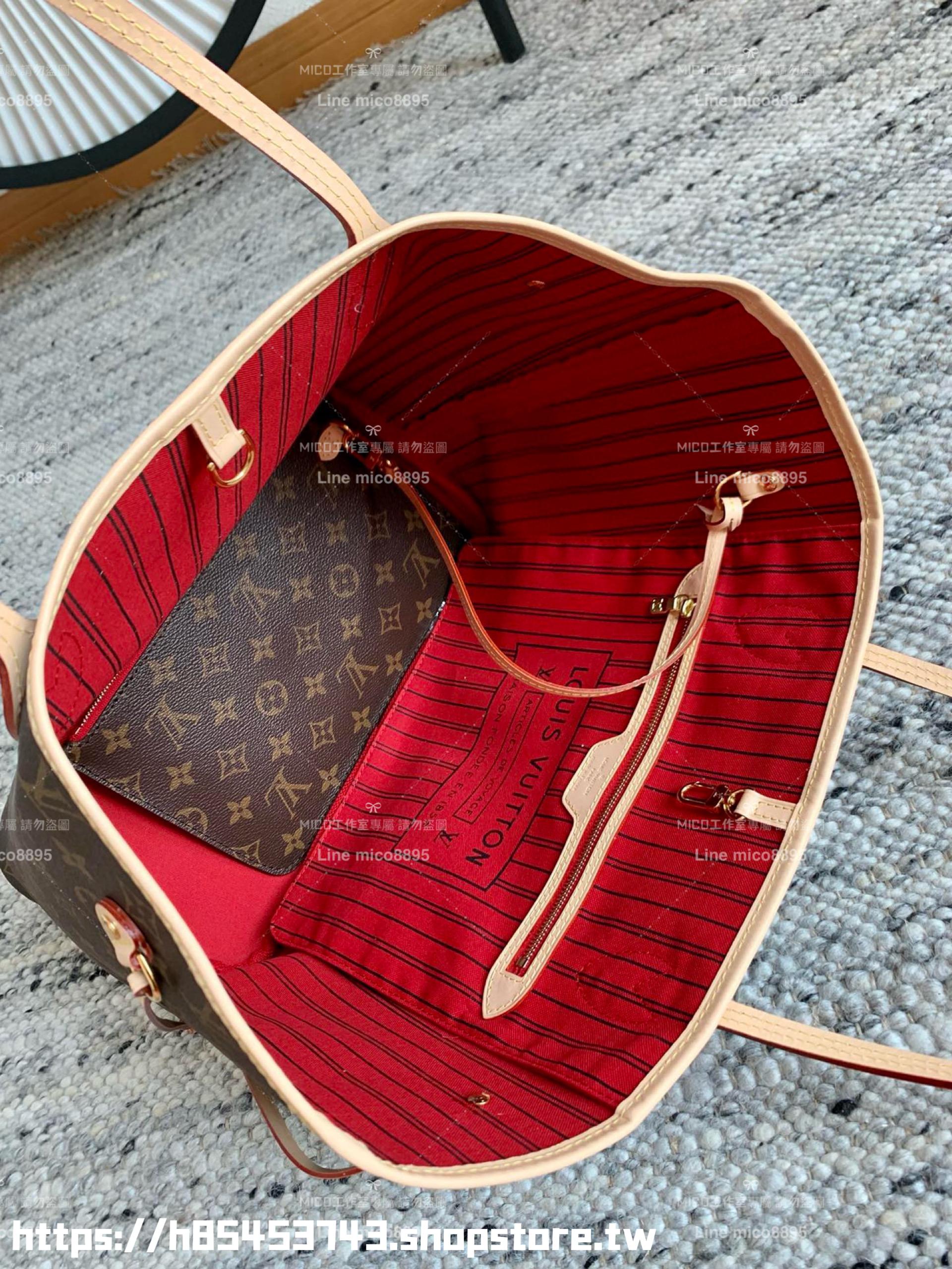 LV NEVERFULL 中號手袋 M41177 子母購物袋 托特包 31cm