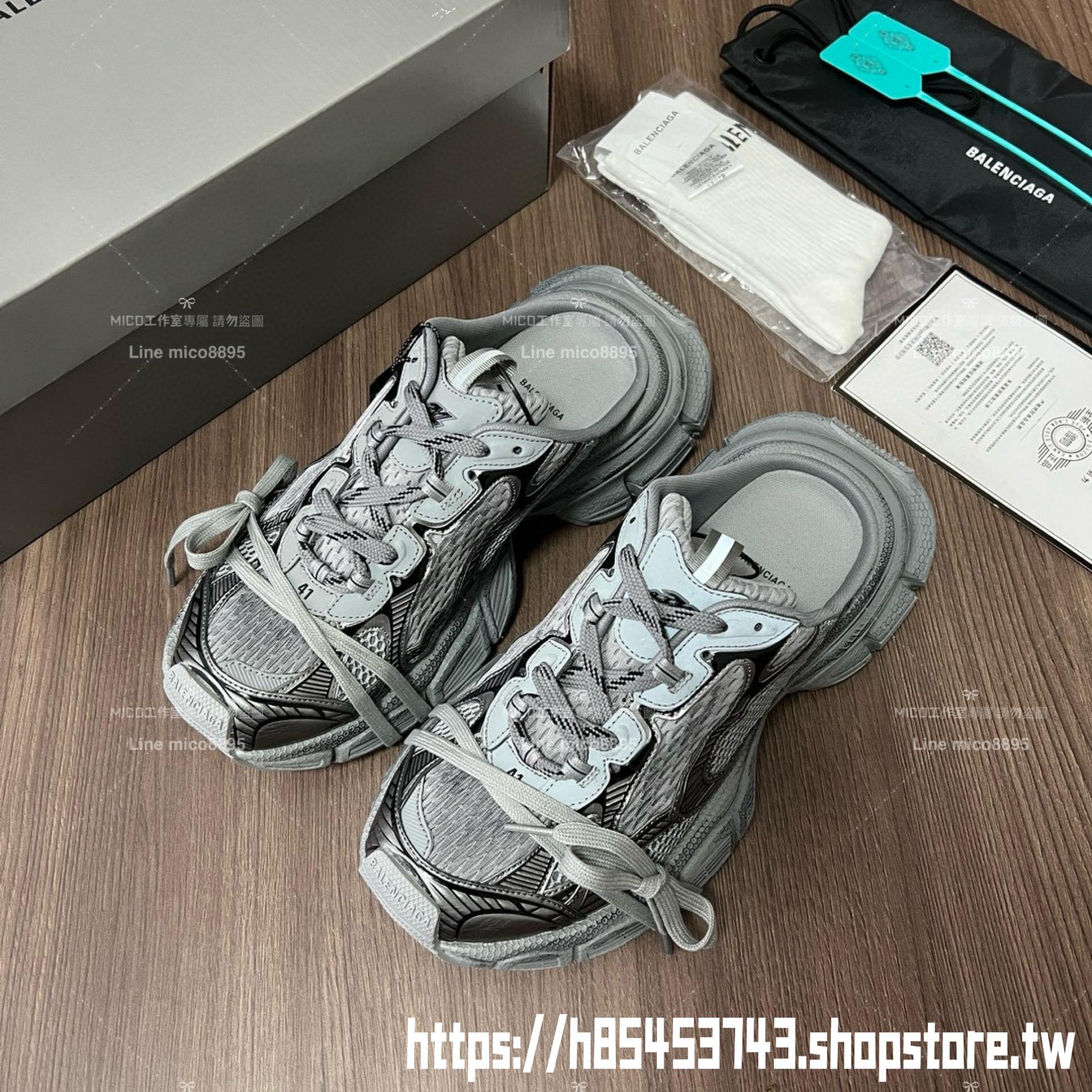 Balenciaga Phantom Sneaker 巴黎世家 灰色 半拖款 3XL 潮流 休閒鞋  35-46