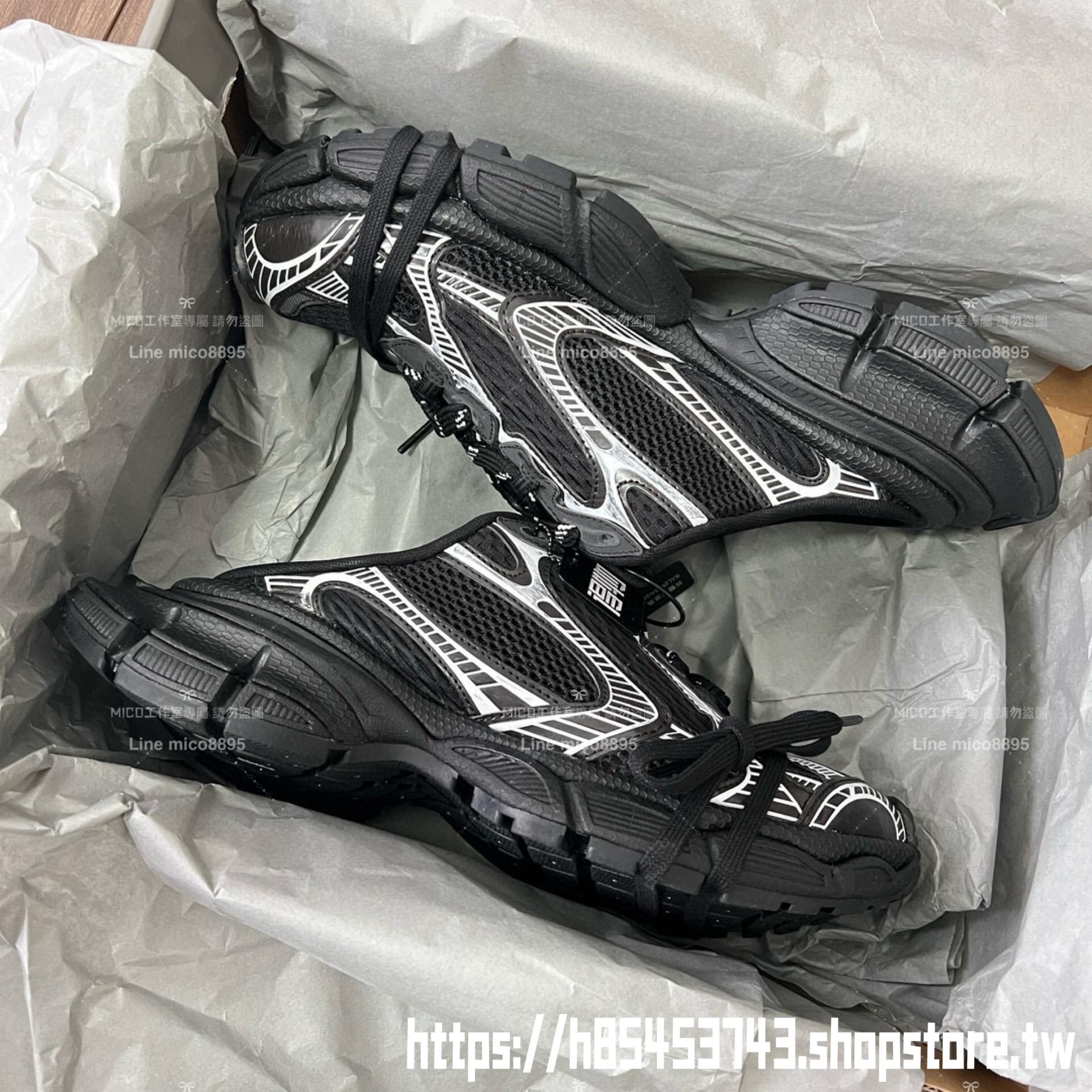 Balenciaga Phantom Sneaker 巴黎世家 黑白半拖款 3XL 潮流 休閒鞋  35-46