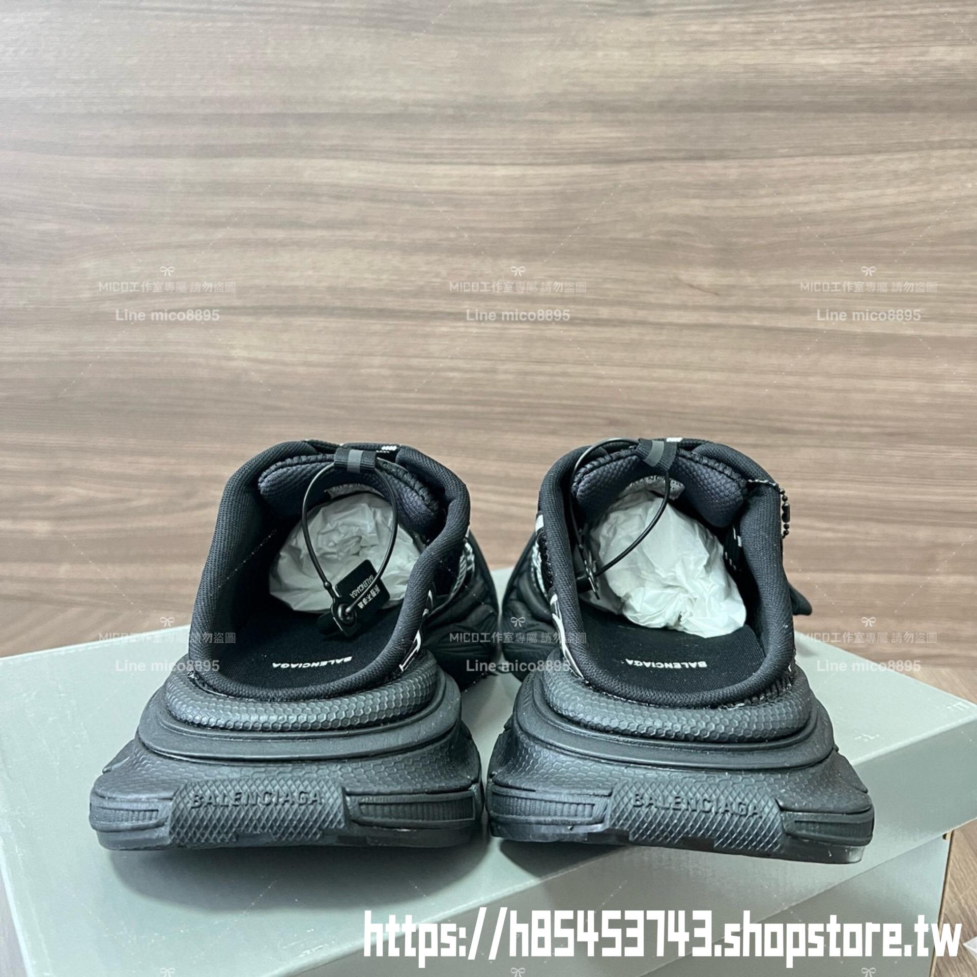 Balenciaga Phantom Sneaker 巴黎世家 黑白半拖款 3XL 潮流 休閒鞋  35-46