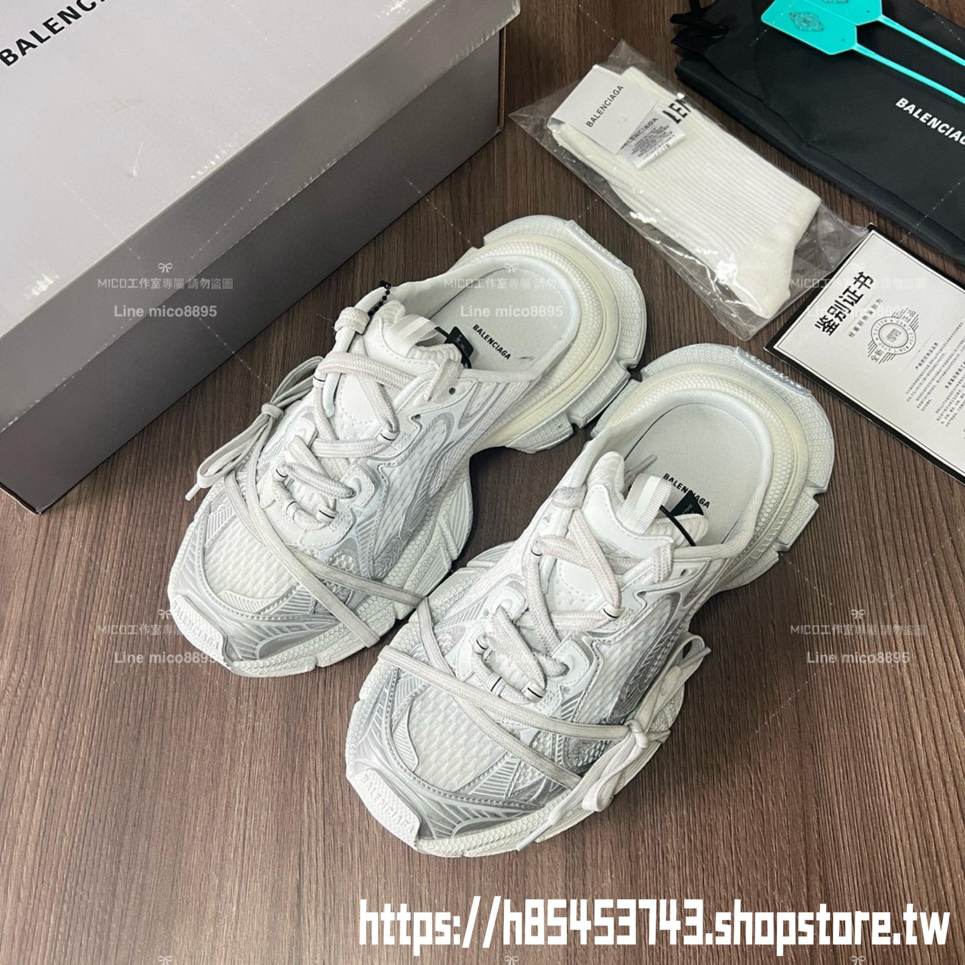 Balenciaga Phantom Sneaker 巴黎世家 全白 半拖款 3XL 潮流 休閒鞋  35-46