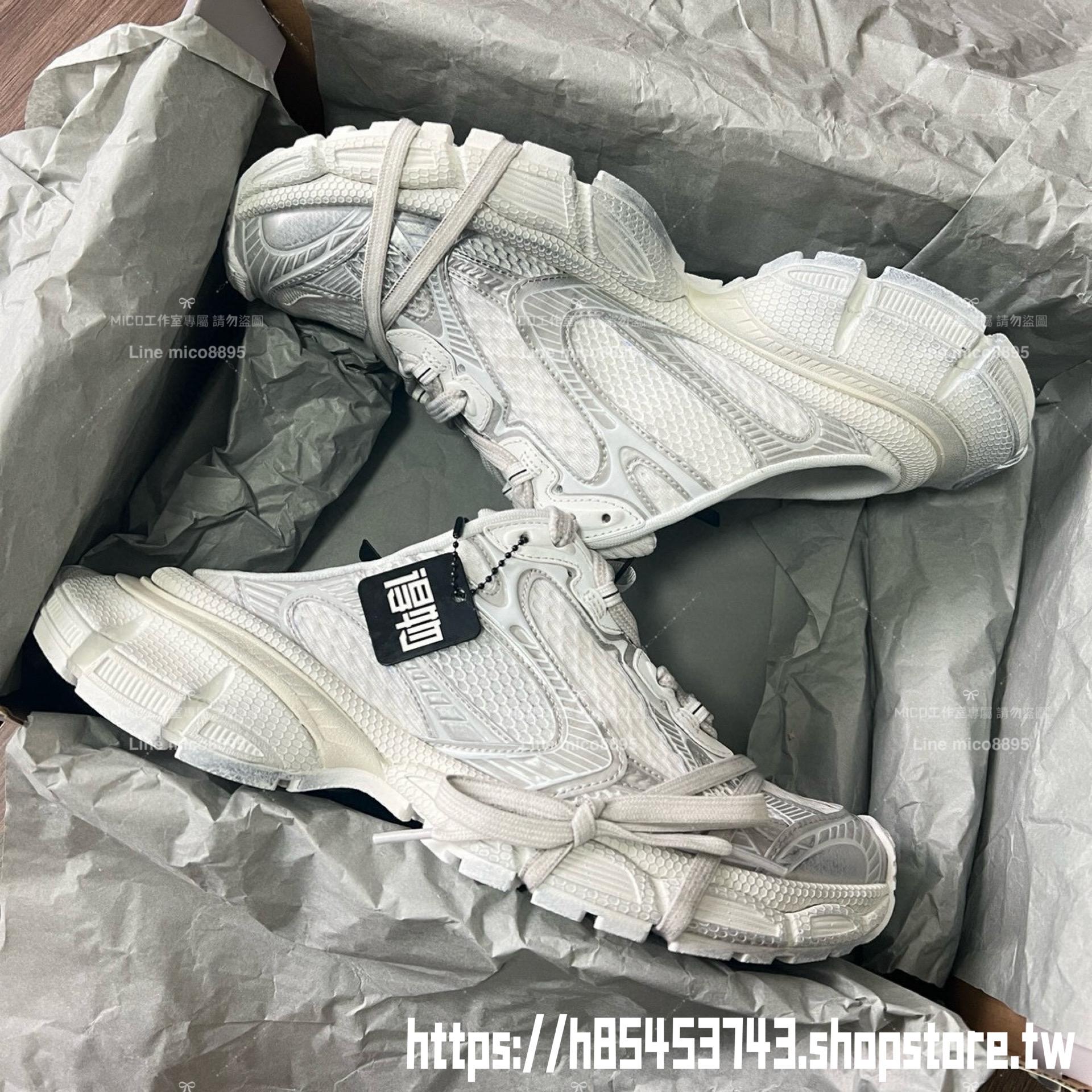 Balenciaga Phantom Sneaker 巴黎世家 全白 半拖款 3XL 潮流 休閒鞋  35-46