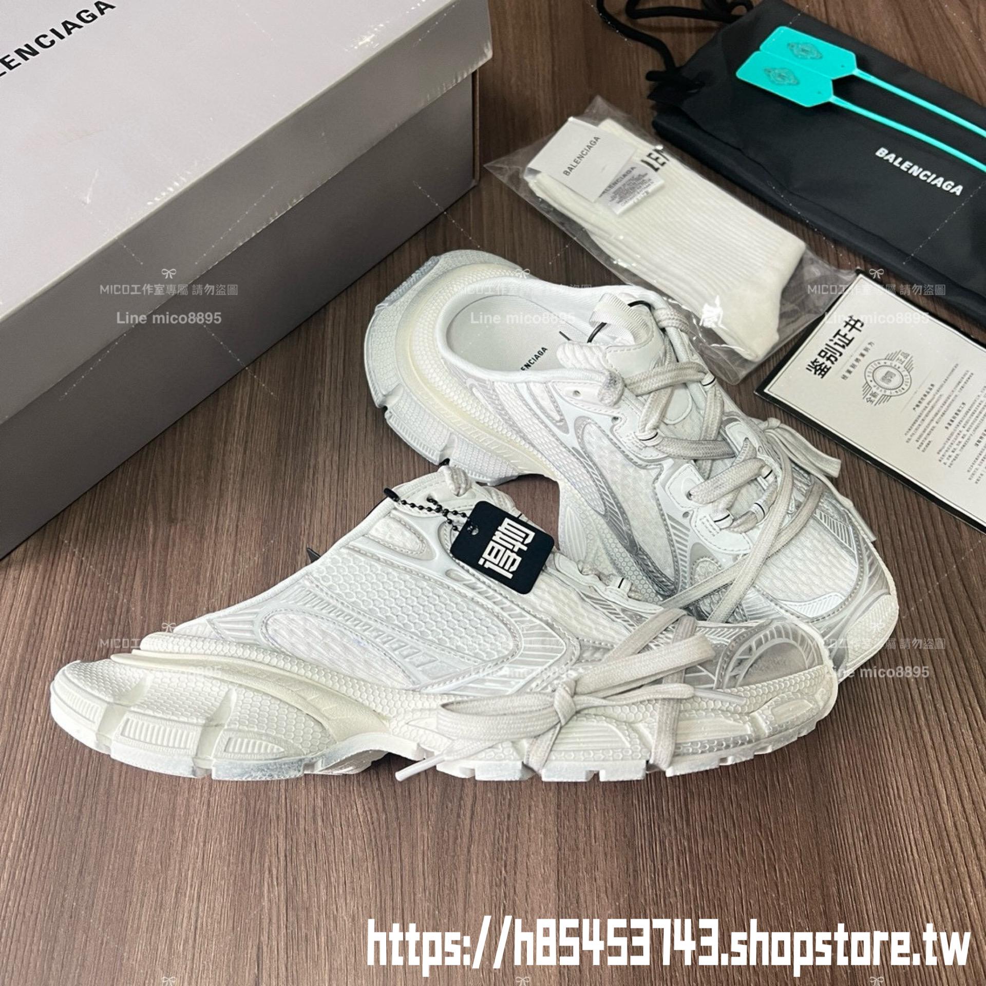 Balenciaga Phantom Sneaker 巴黎世家 全白 半拖款 3XL 潮流 休閒鞋  35-46