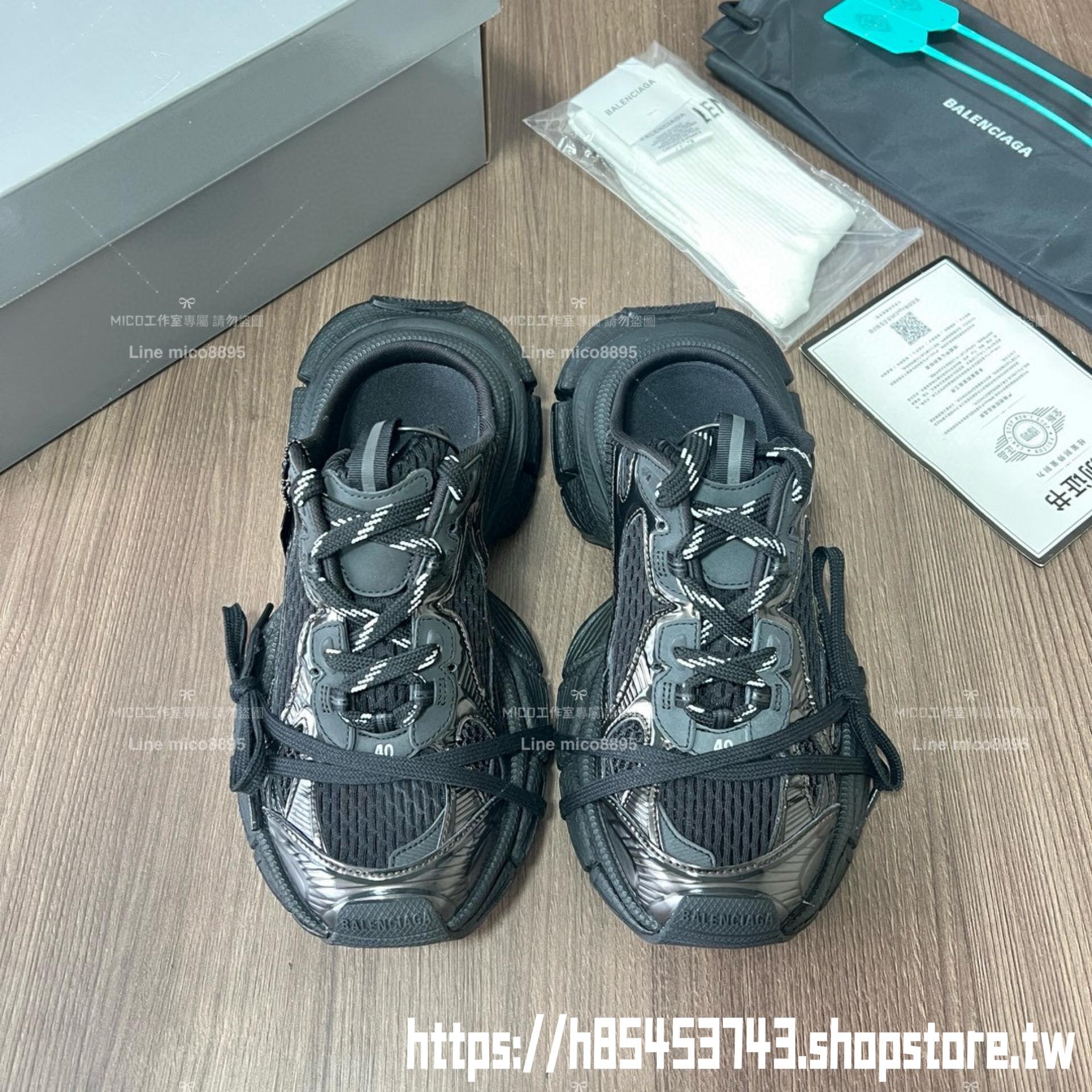 Balenciaga Phantom Sneaker 巴黎世家 全黑半拖款 3XL 潮流 休閒鞋  35-46