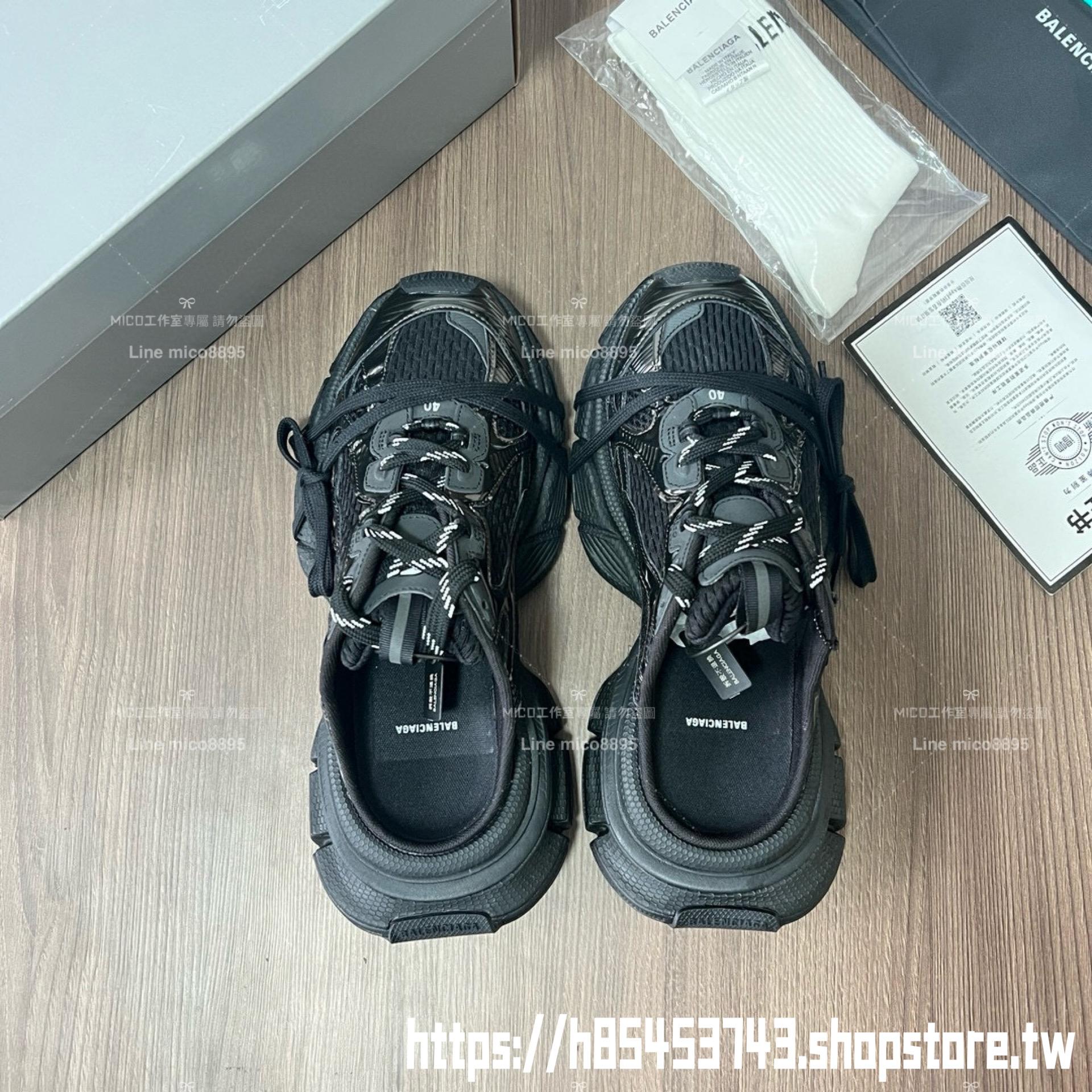 Balenciaga Phantom Sneaker 巴黎世家 全黑半拖款 3XL 潮流 休閒鞋  35-46