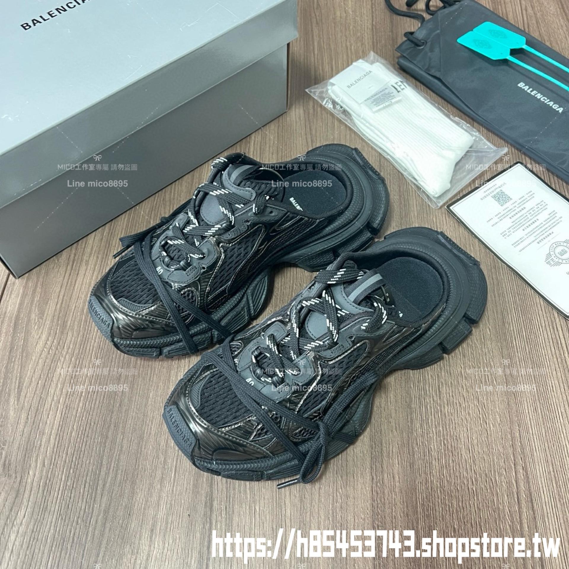 Balenciaga Phantom Sneaker 巴黎世家 全黑半拖款 3XL 潮流 休閒鞋  35-46