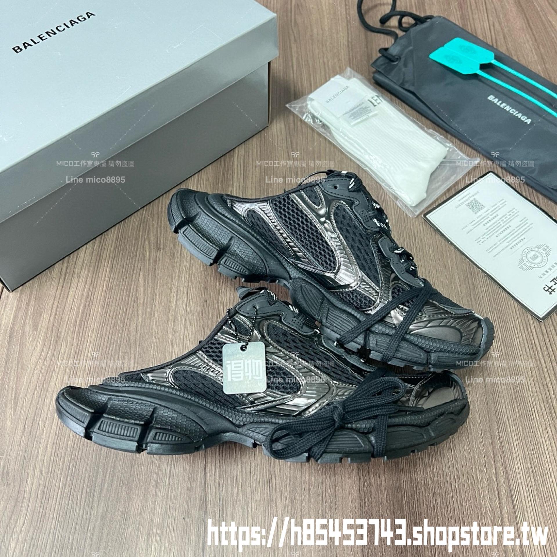 Balenciaga Phantom Sneaker 巴黎世家 全黑半拖款 3XL 潮流 休閒鞋  35-46