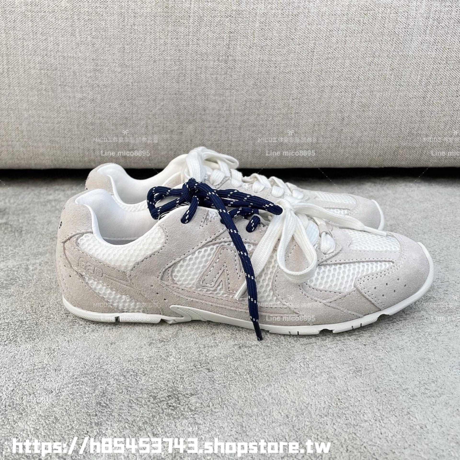 MiuMiu x NB 聯名款 復古白530系列老爹鞋 美拉德風格復古運動鞋 35-39