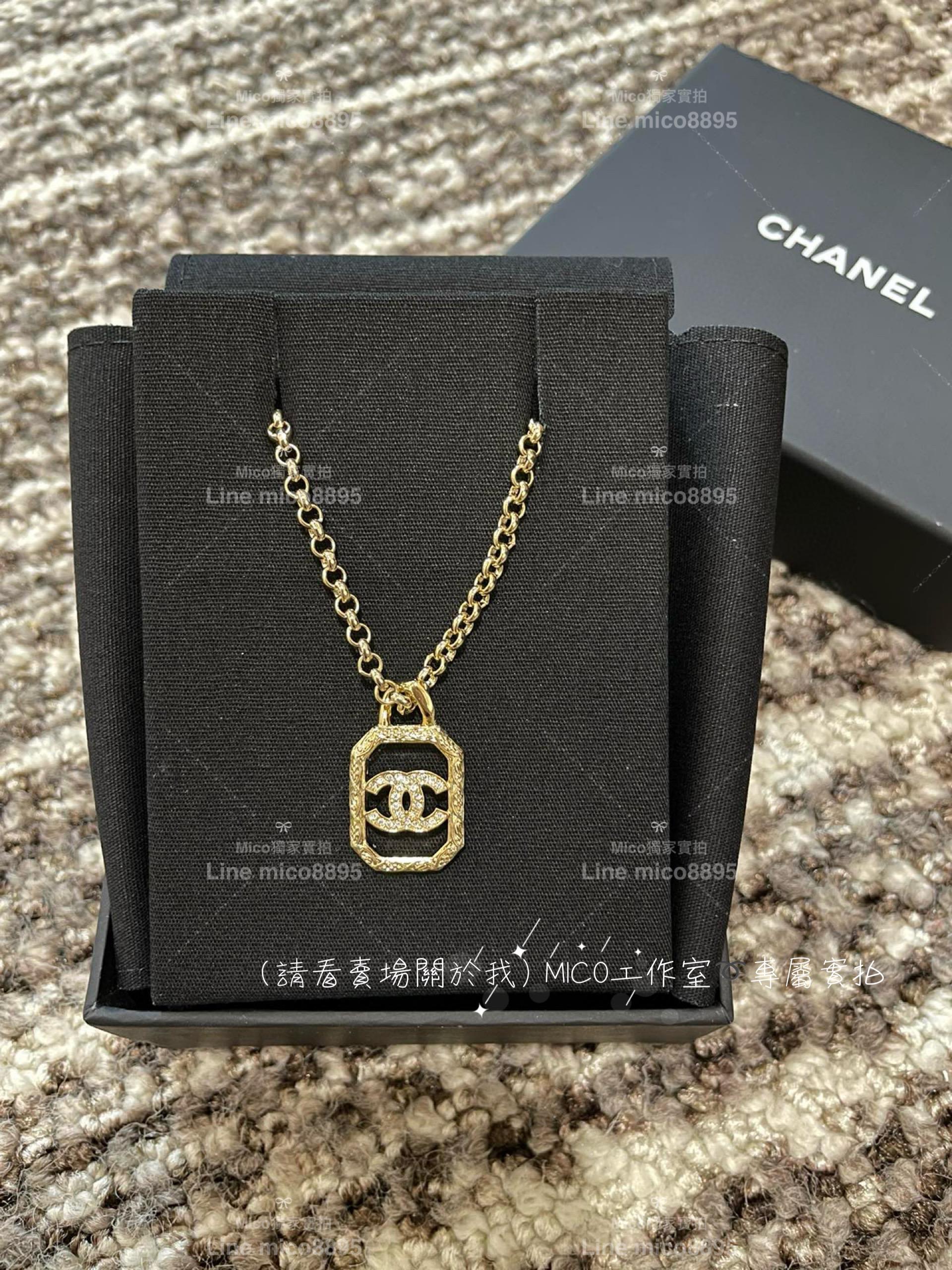 CHANEL 小香 實用款 23k 鏤空雙c項鍊