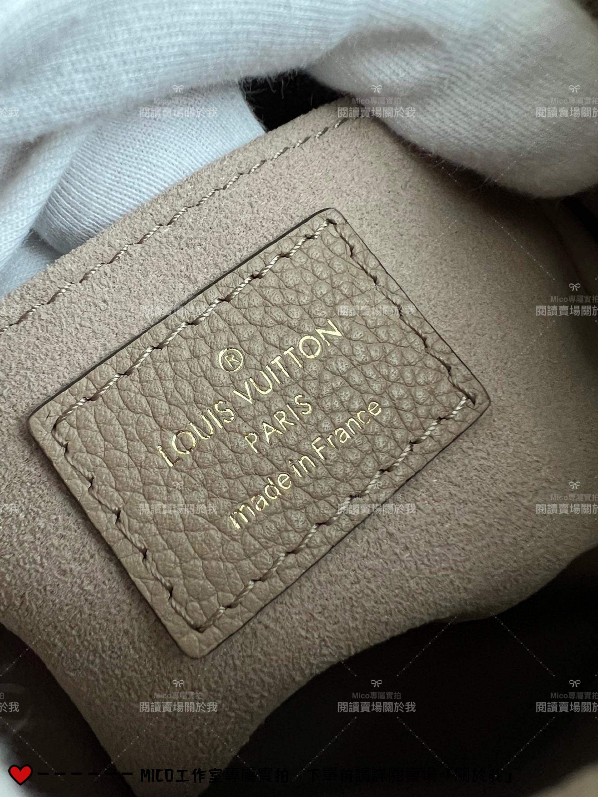 LV M47054 大象灰絲印款 OnTheGo BB 手袋 mini tote黑 Monogram Empreinte 牛皮革 18.5cm