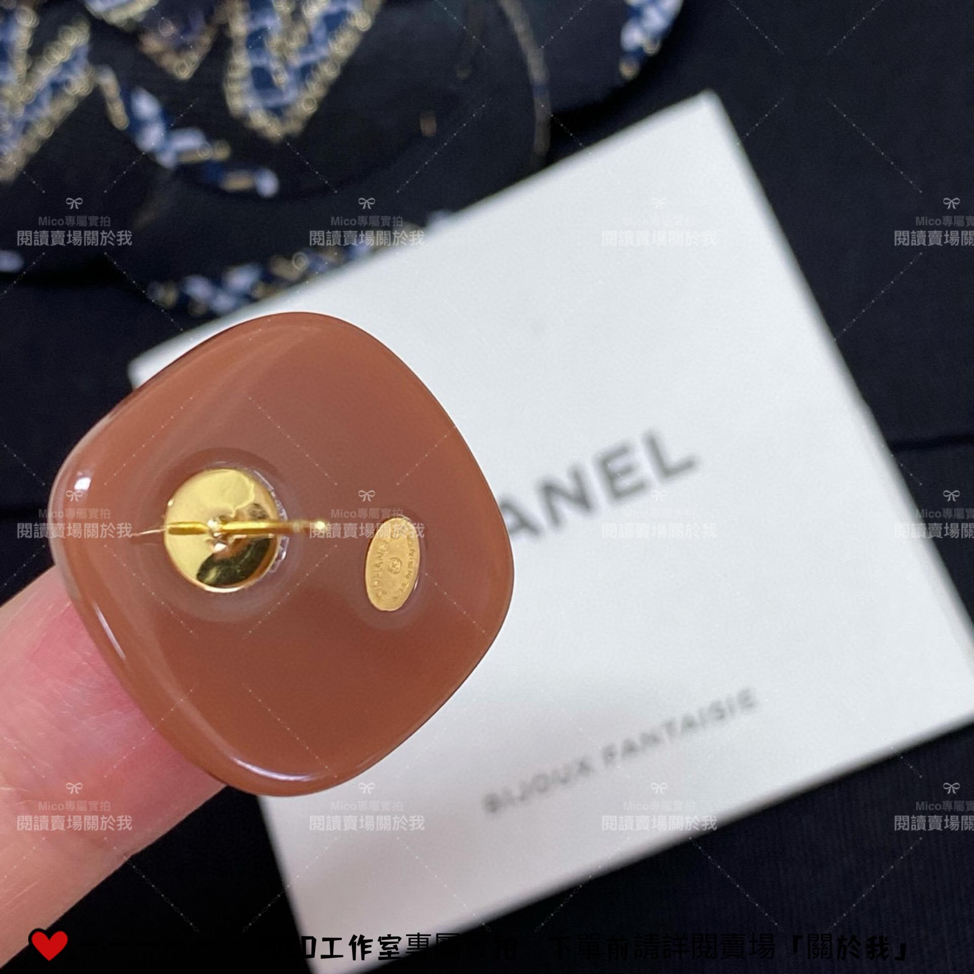 CHANEL 小香 vintage系列 復古錢幣耳釘/耳環