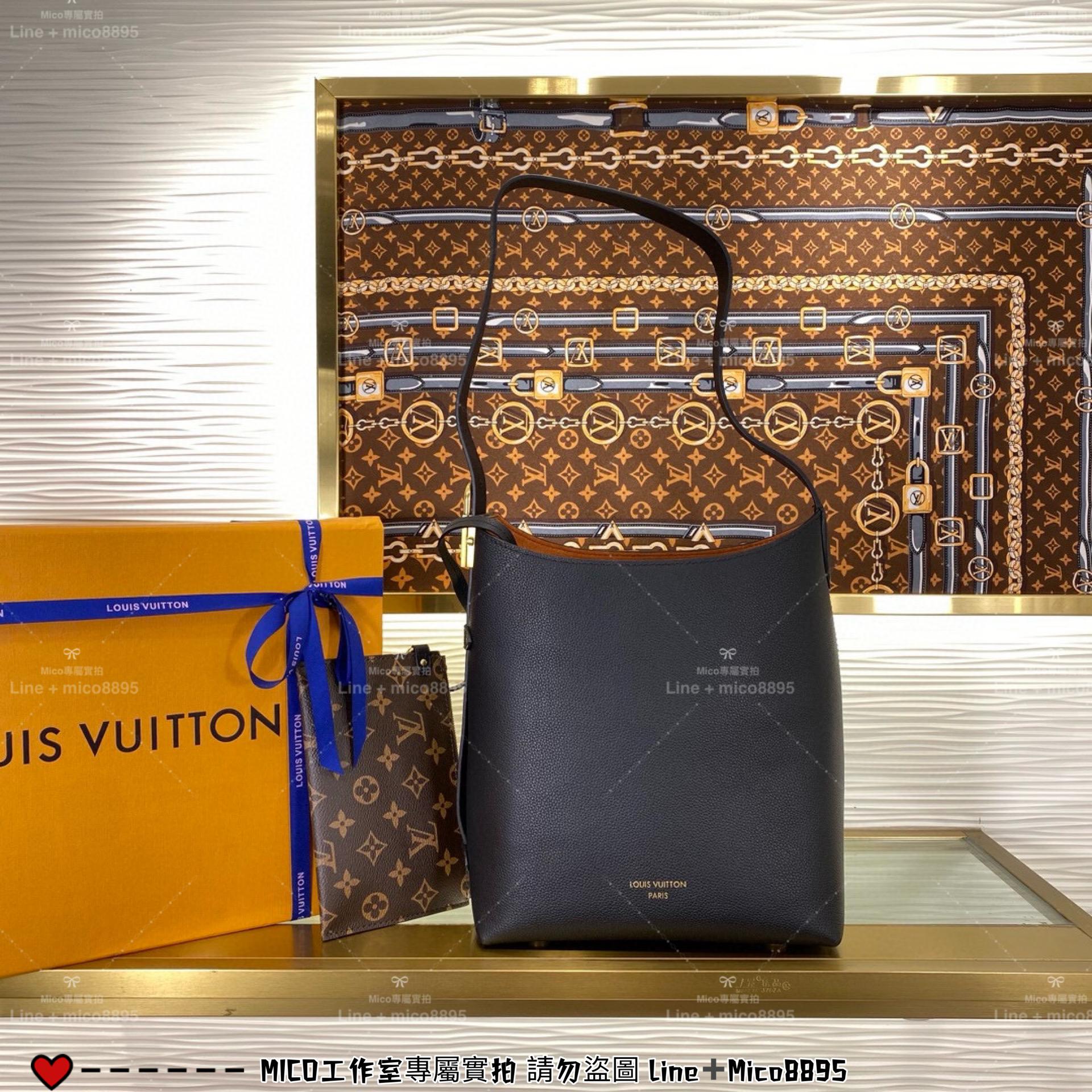 Louis Vuitton LV 【LOW KEY HOBO 黑色小號手袋】 M25354棕色 25353鵝黃色 25352 黑色 