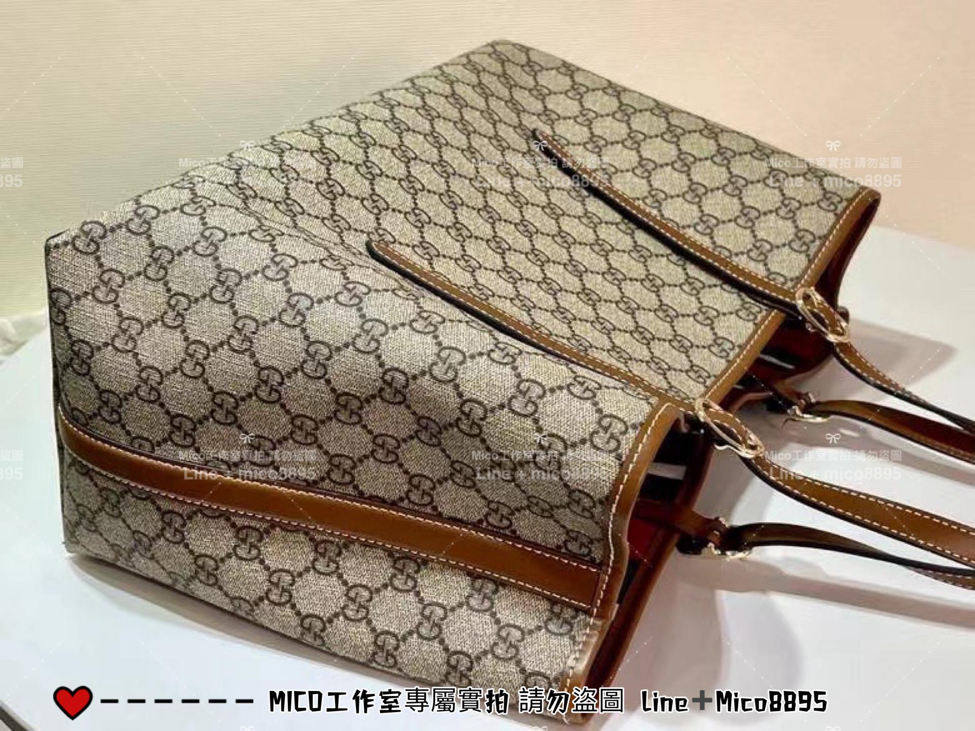 GUCCI 早秋新款 Ophidia大號購物袋 托特包 通勤好用 尺寸:W38xH25.5x15cm