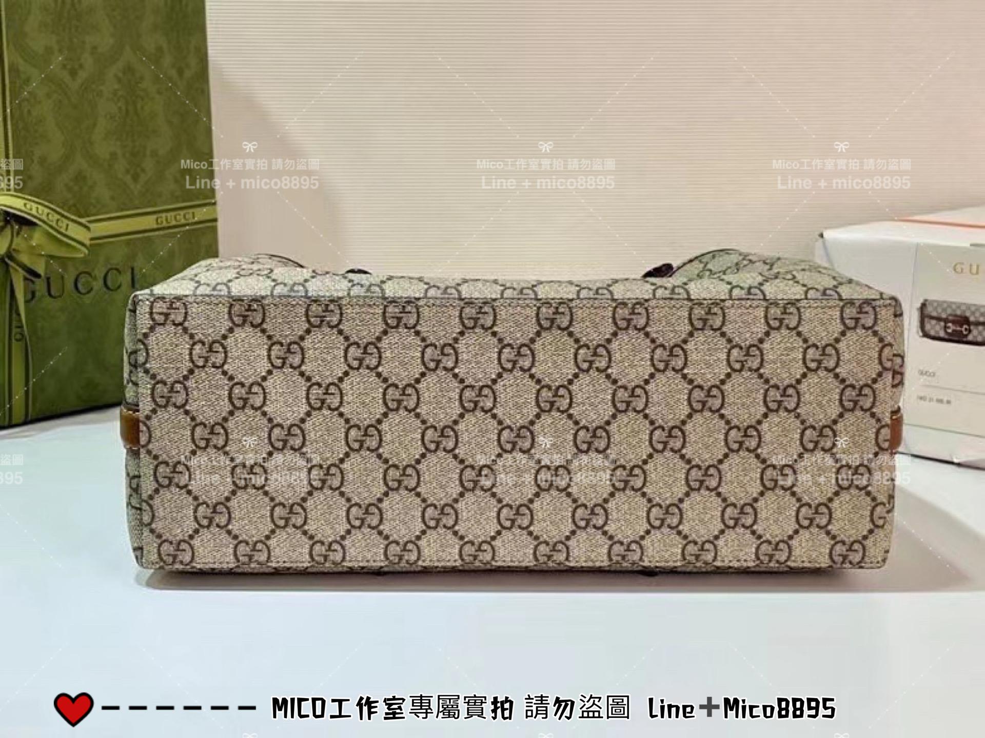 GUCCI 早秋新款 Ophidia小號購物袋 托特包 通勤好用 尺寸:W31xH18x11cm