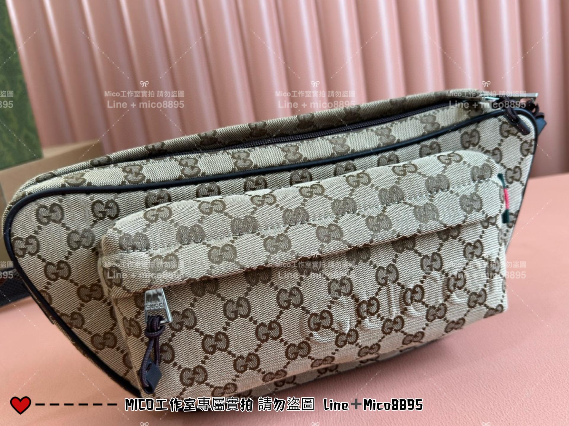 GUCCI 男女通用 Ophidia系列老花胸包 霹靂腰包 34cm