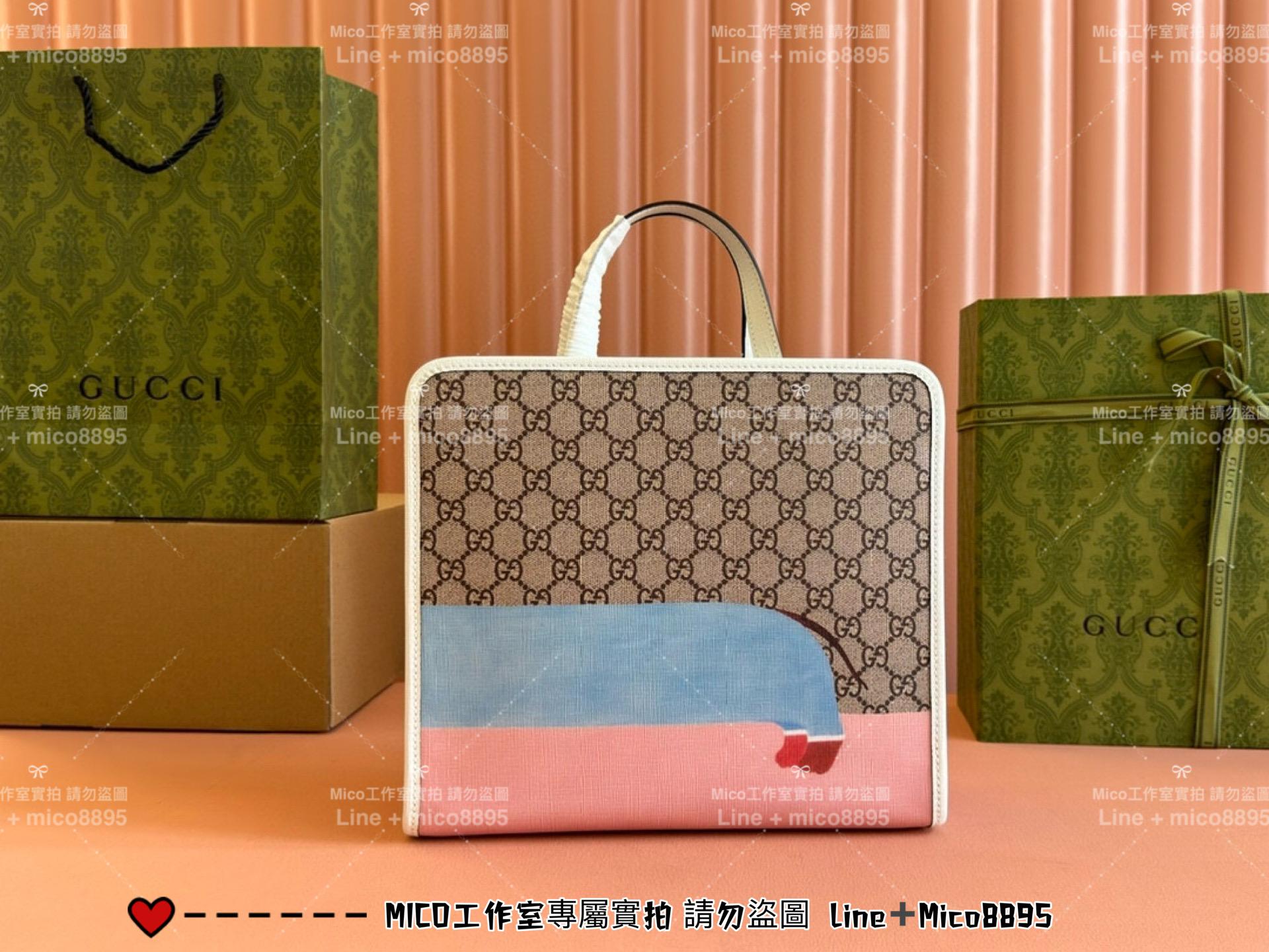 GUCCI 24S 狗狗包 臘腸狗包 兒童包系列 手提包 28.5cm