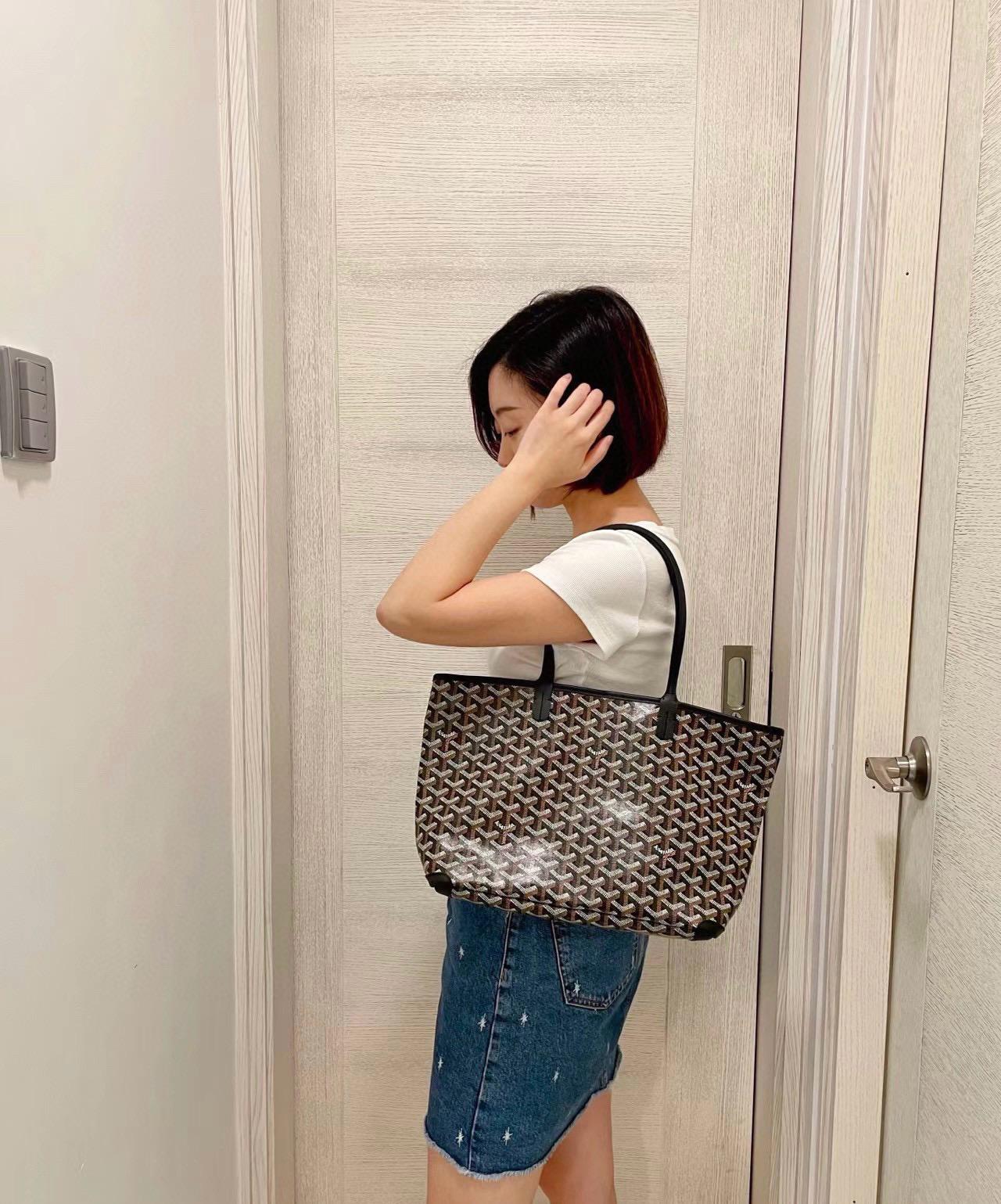 Goyard PM 拉鍊款托特包 Artois tote 購物袋 30cm （四個色）無盒/配防塵袋提袋