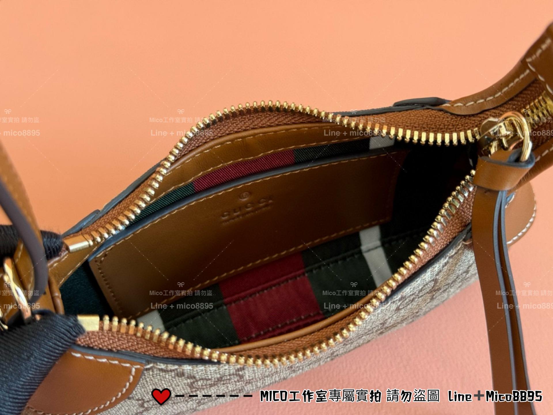 GUCCI Ophidia GG Emblem迷你肩背包 23cm