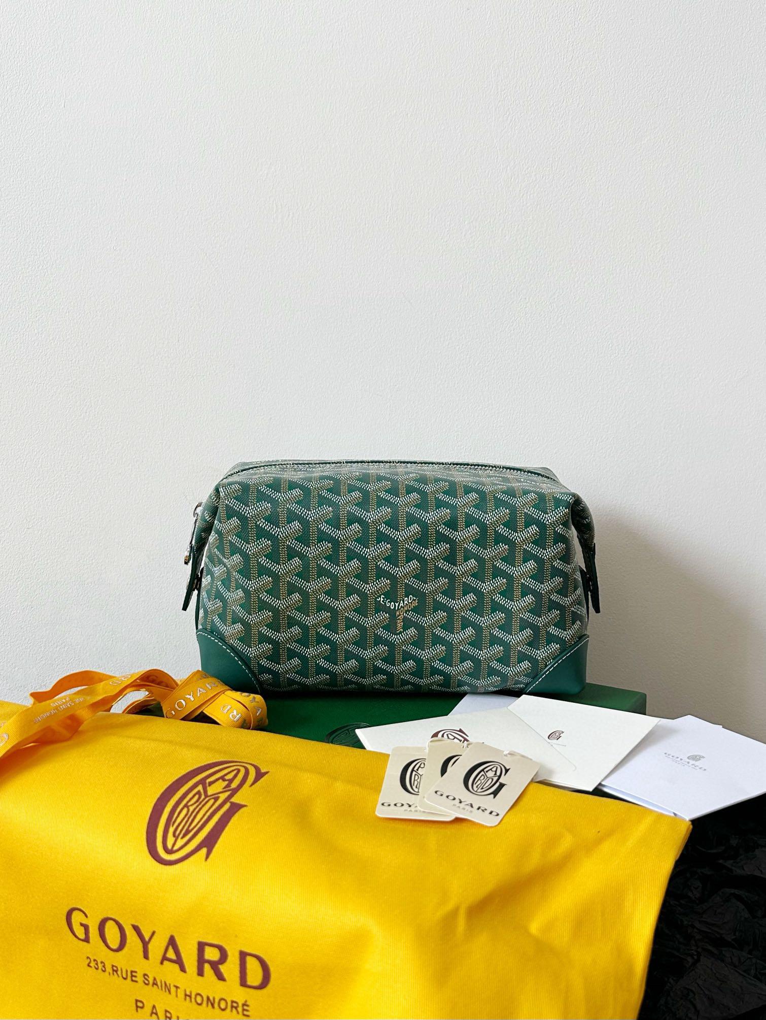 goyard 方形手拿大容量洗漱包/化妝包 五個色 24cm