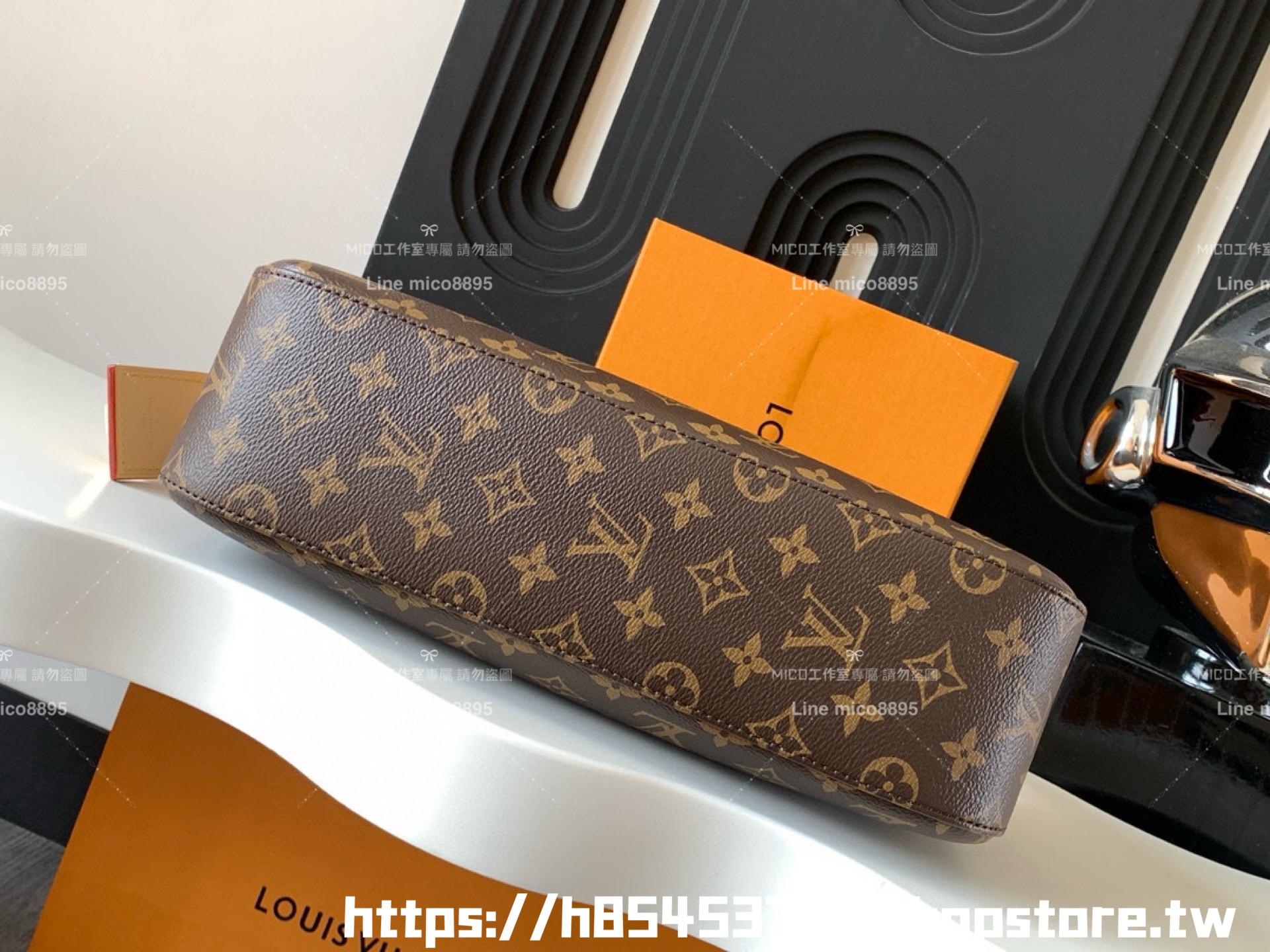 Lv Slouchy PM 新款老花鎖頭腋下包/肩背包 M11952 33cm