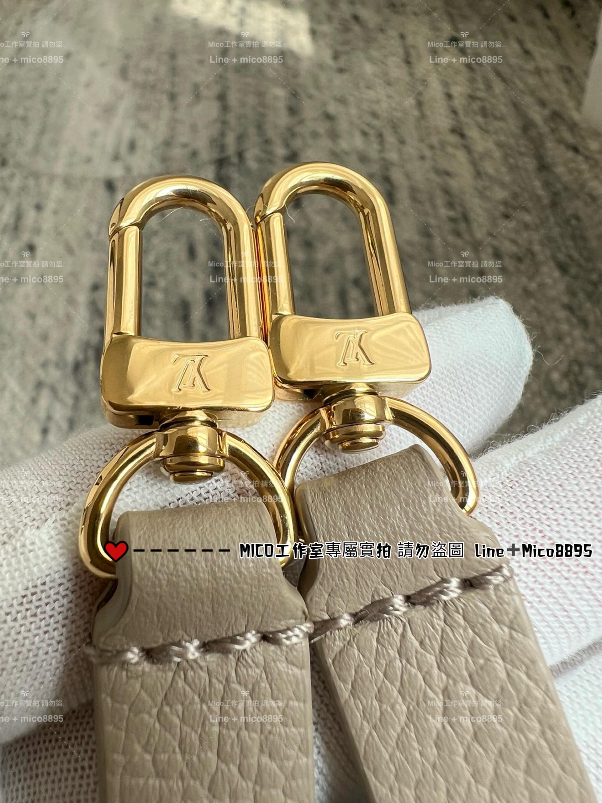 LV 絲印款/大象灰 Wallet On Chain Ivy手袋 M82211 可斜挎/肩背 23.5cm