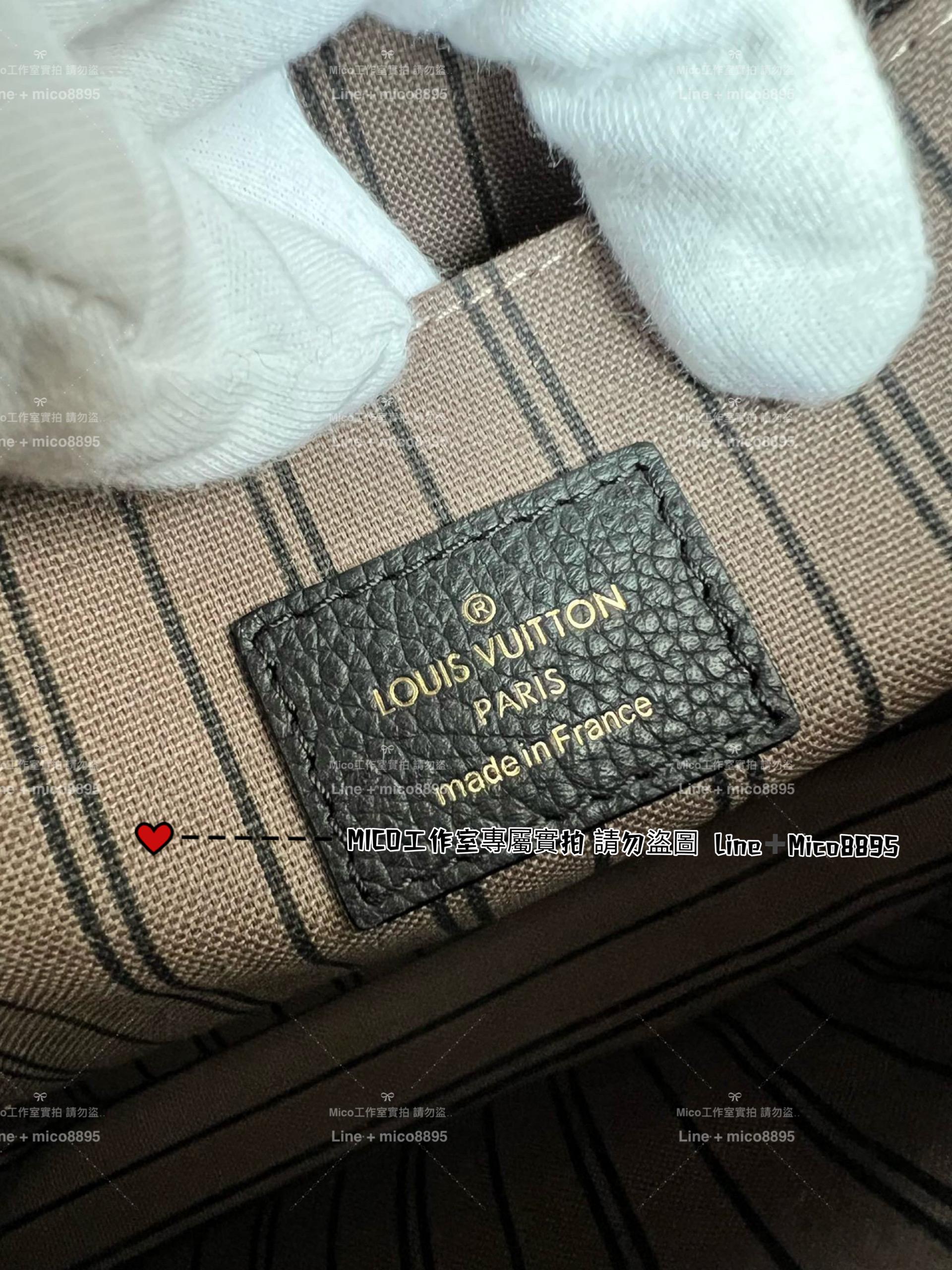 LV 經典款 Pochette Métis 黑色全皮郵差包 手袋 M41487