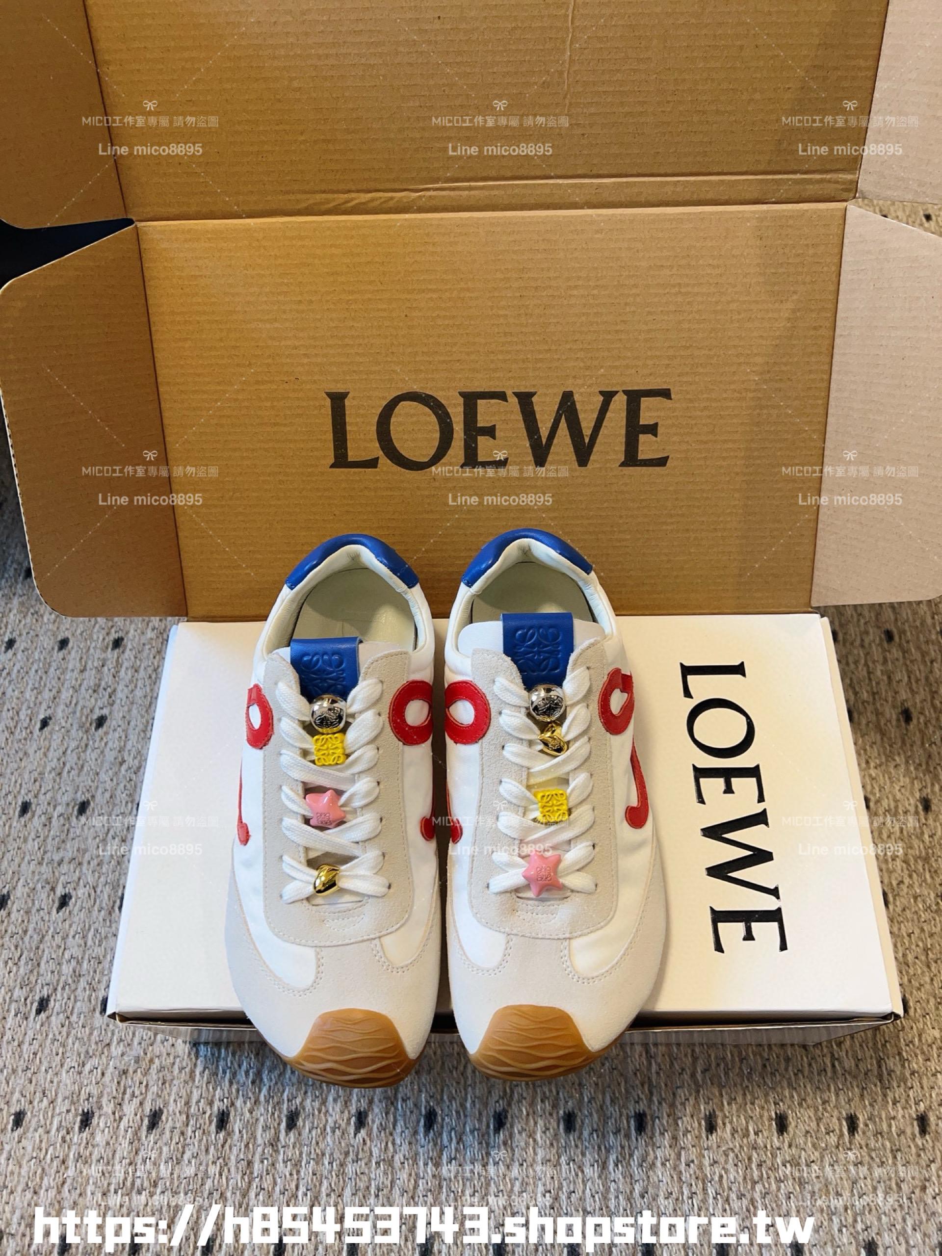 Loewe 全新Flow Runner2.0系列新款走秀運動鞋 休閒鞋 情侶款 男女鞋 35-45