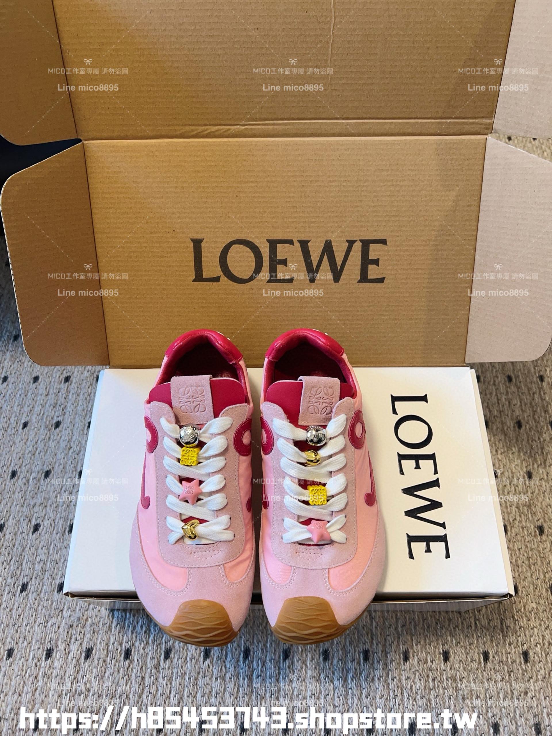 Loewe 全新Flow Runner2.0系列新款走秀運動鞋 休閒鞋 情侶款 男女鞋 35-45