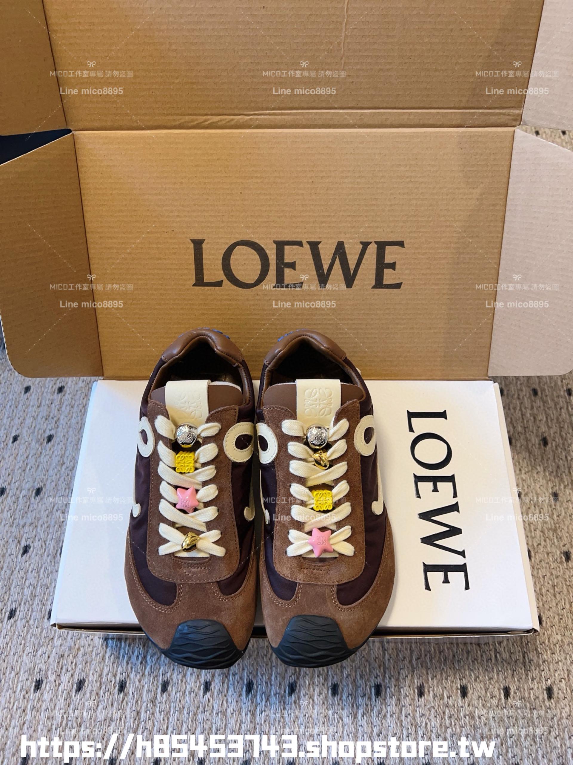 Loewe 全新Flow Runner2.0系列新款走秀運動鞋 休閒鞋 情侶款 男女鞋 35-45