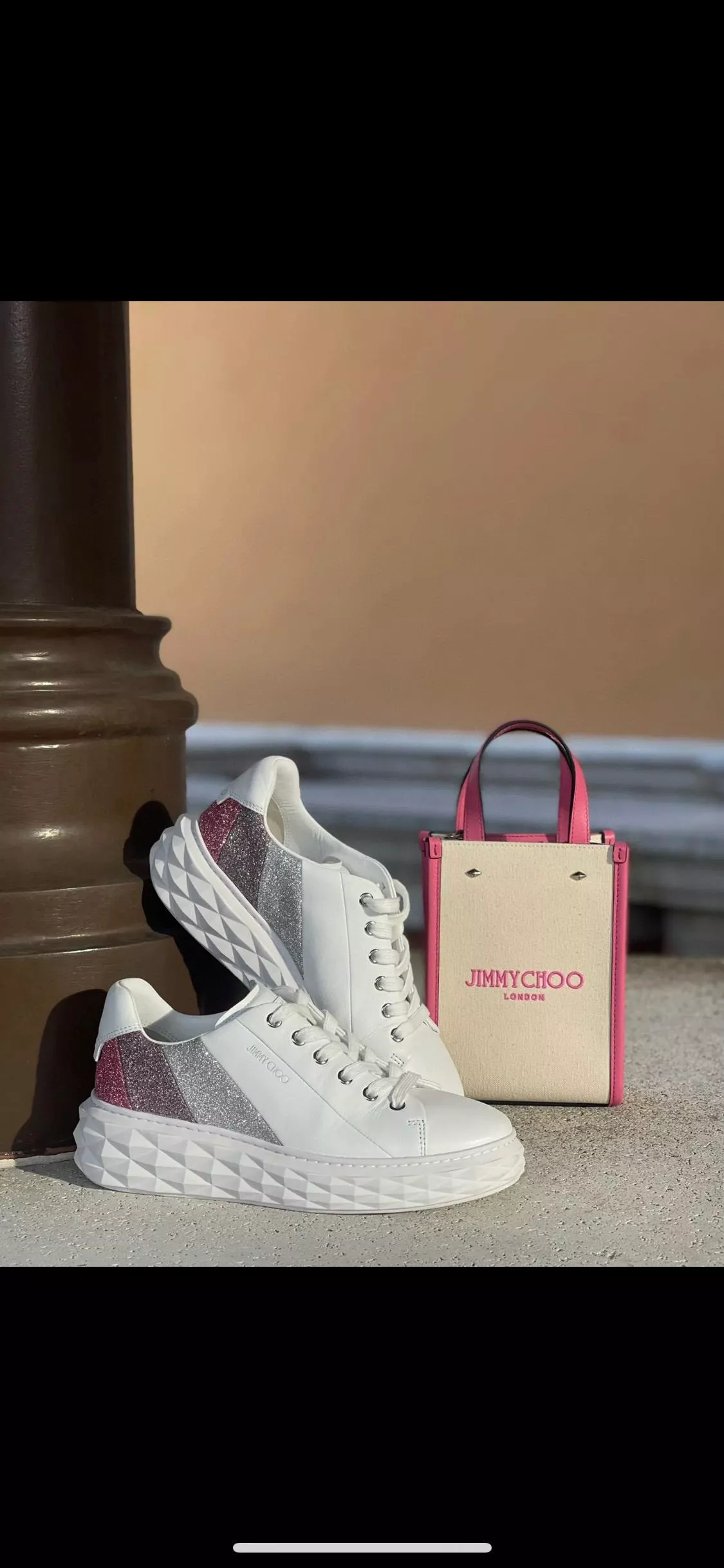 Jimmy Choo / Malbon 聯名款 七夕限定款 Diamond/F 運動鞋 小白鞋 35-40