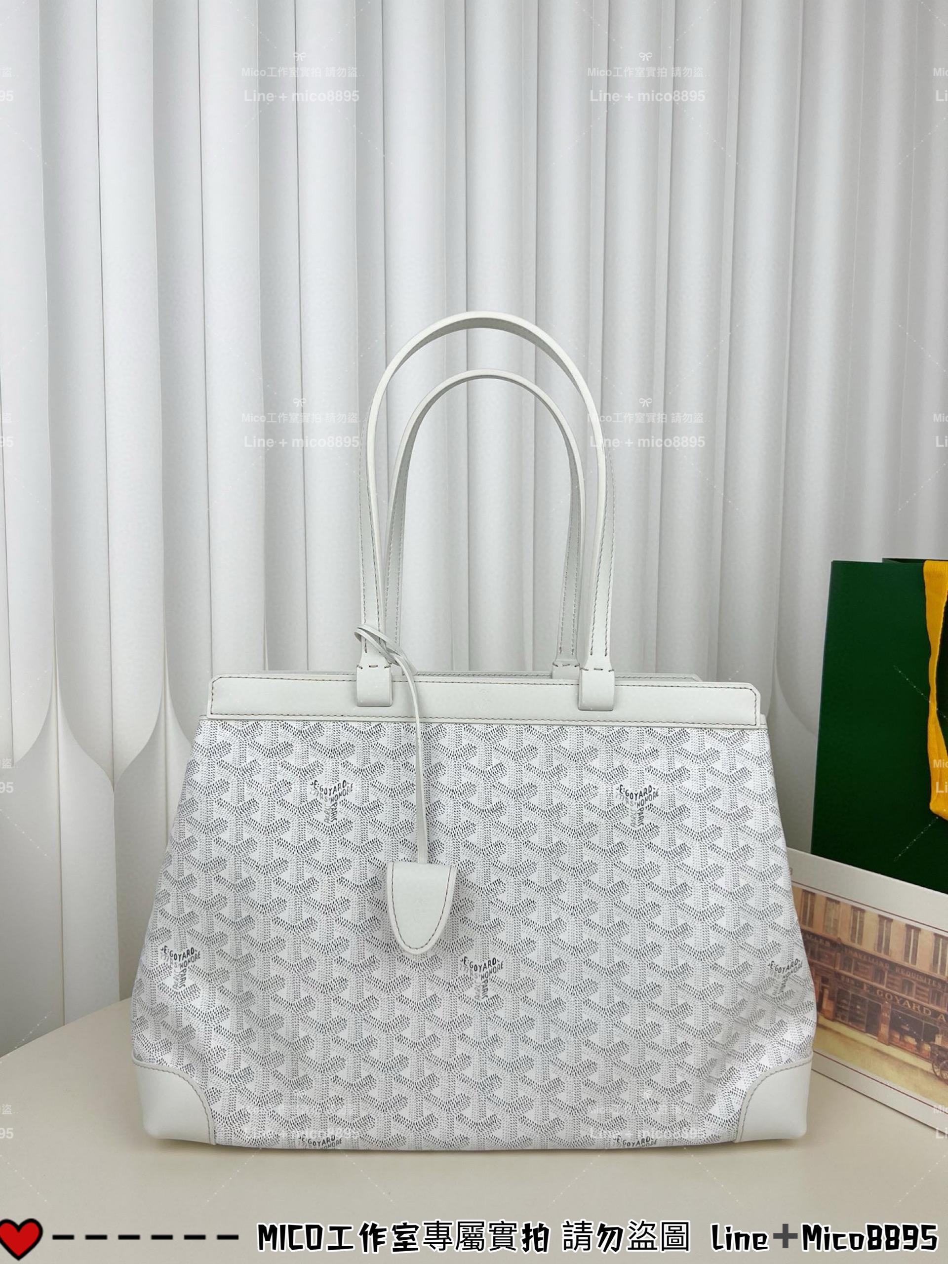 Goyard 通勤首選 Bellechasse Biaude PM Bag 敞篷包 36cm 可裝筆電