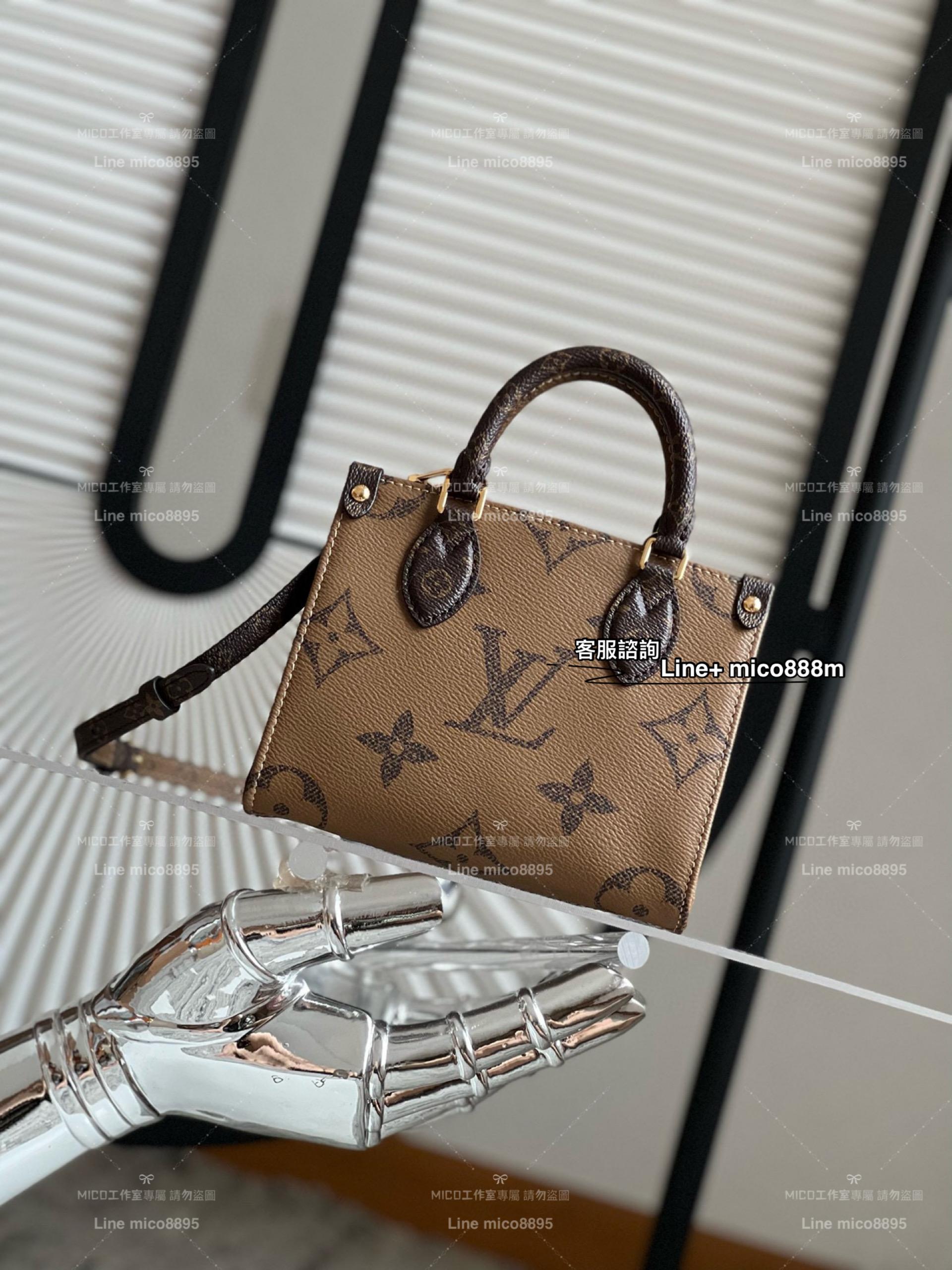 LV ONTHEGO BB 手袋 M46839 mini斜跨包 18cm