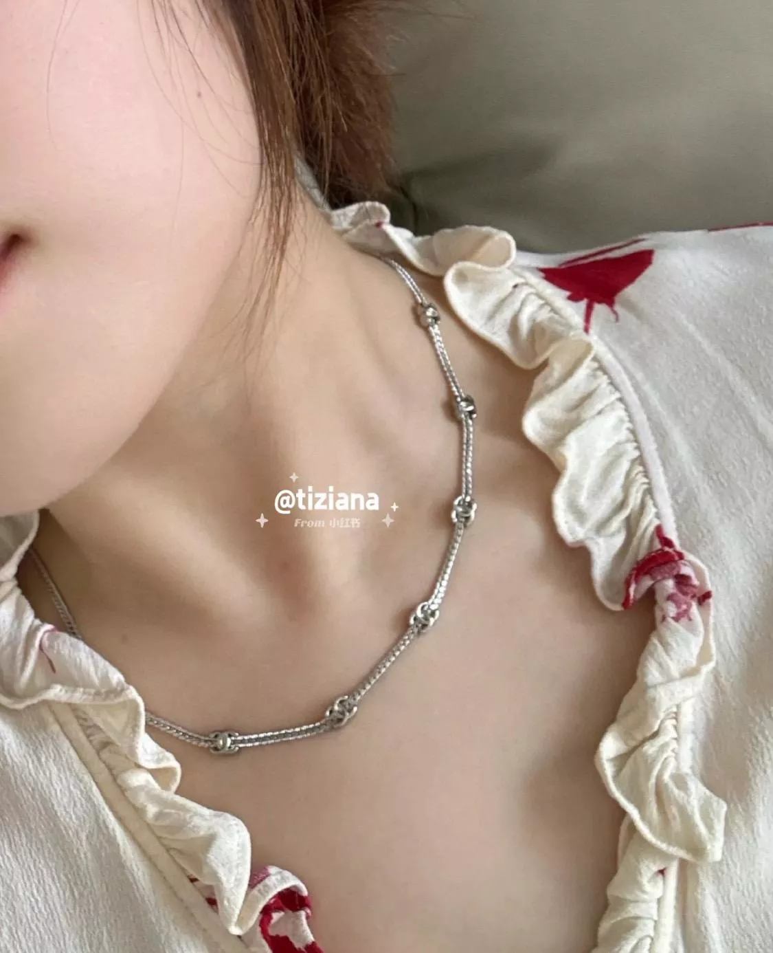 CHANEL | 24B 七花雙C銀色、淡金色蛇骨鏈/項鍊choker