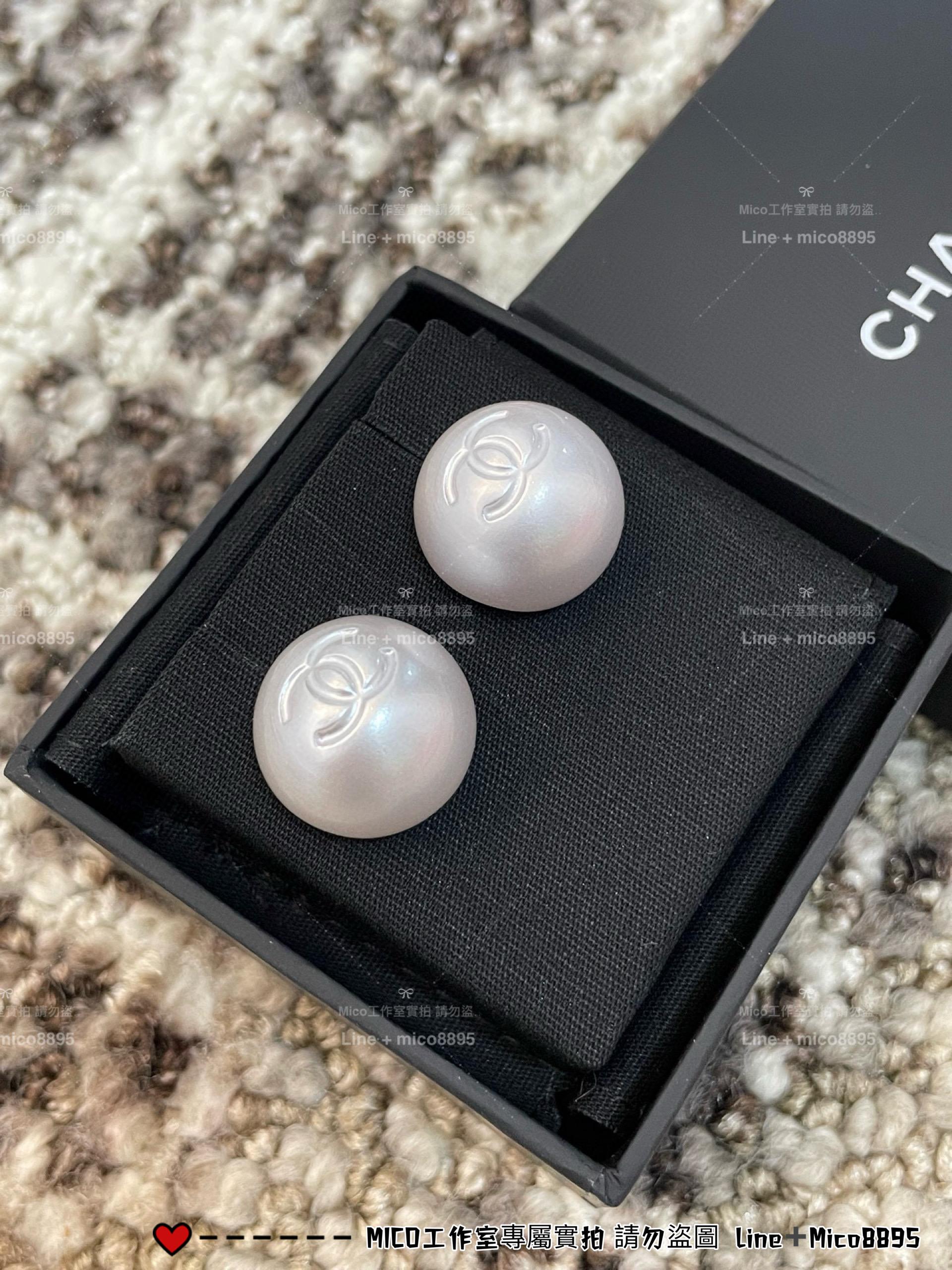 CHANEL | 基礎佩戴款 25C珍珠耳釘/耳環