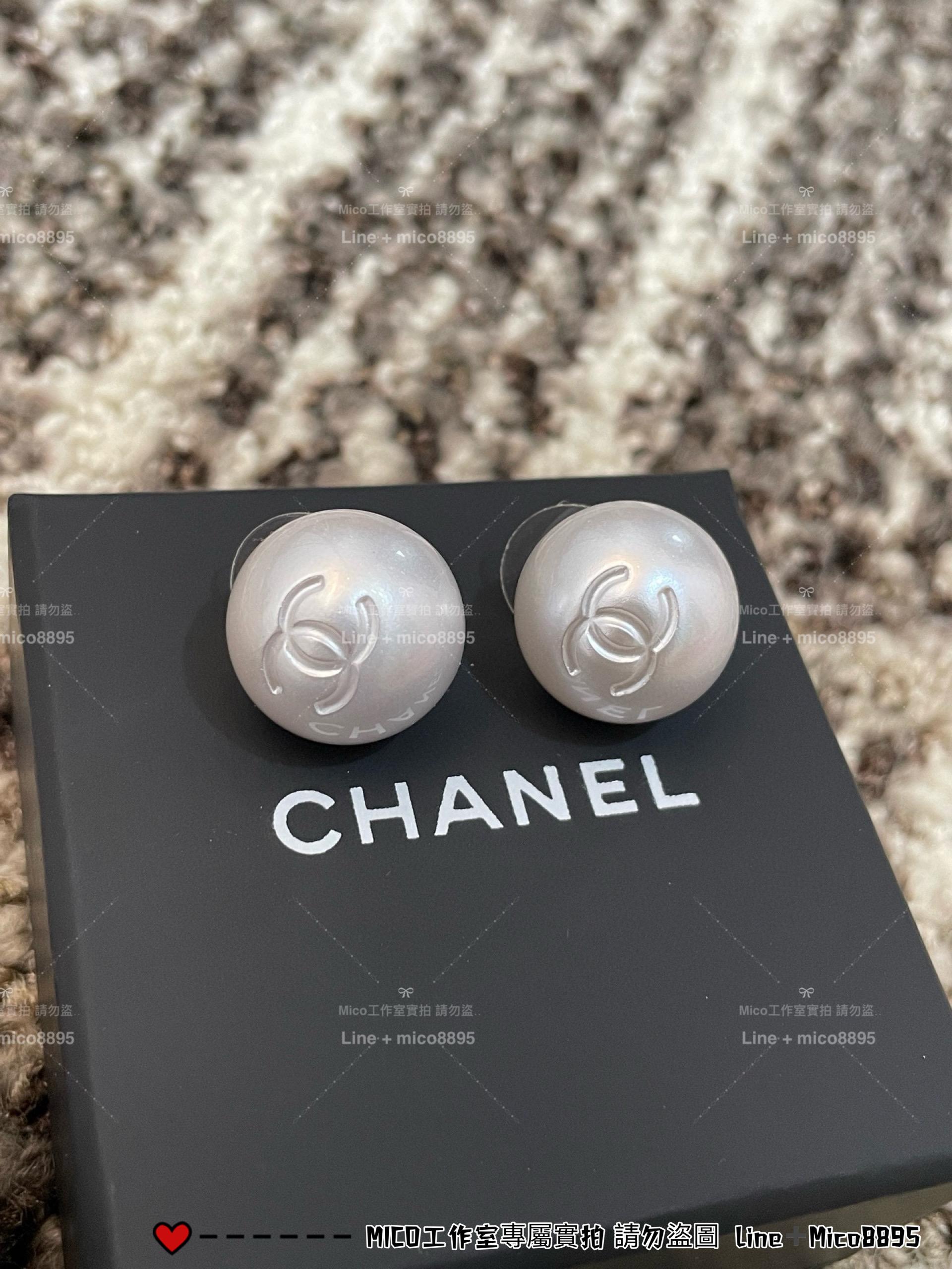 CHANEL | 基礎佩戴款 25C珍珠耳釘/耳環