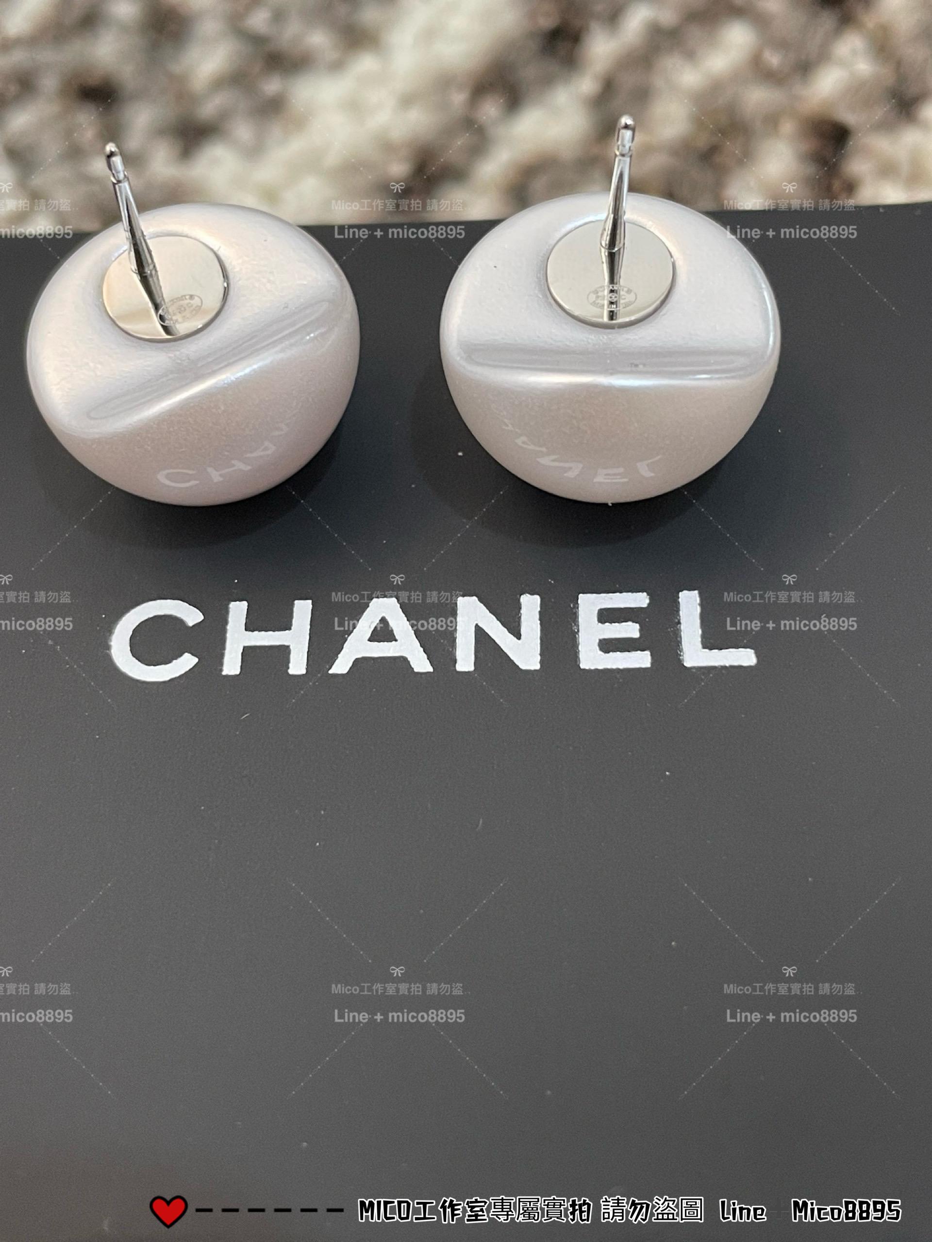 CHANEL | 基礎佩戴款 25C珍珠耳釘/耳環
