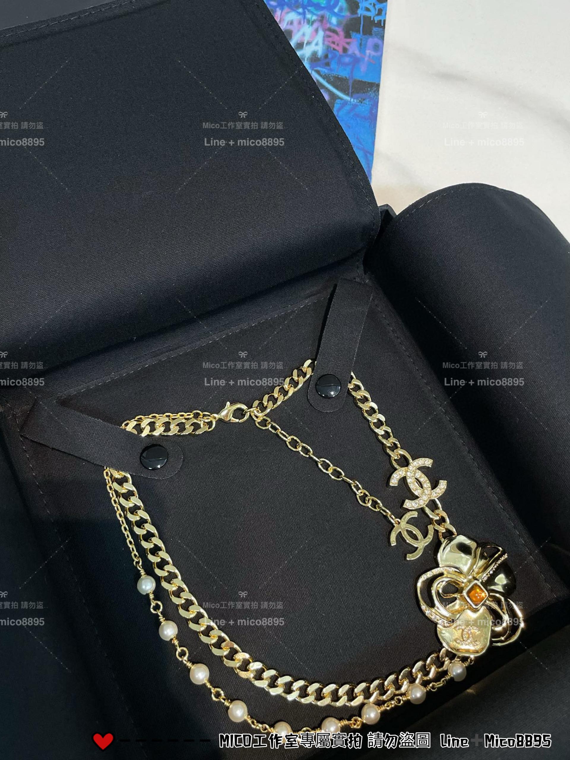 CHANEL | 24s 大女主款式 山茶花雙層項鍊