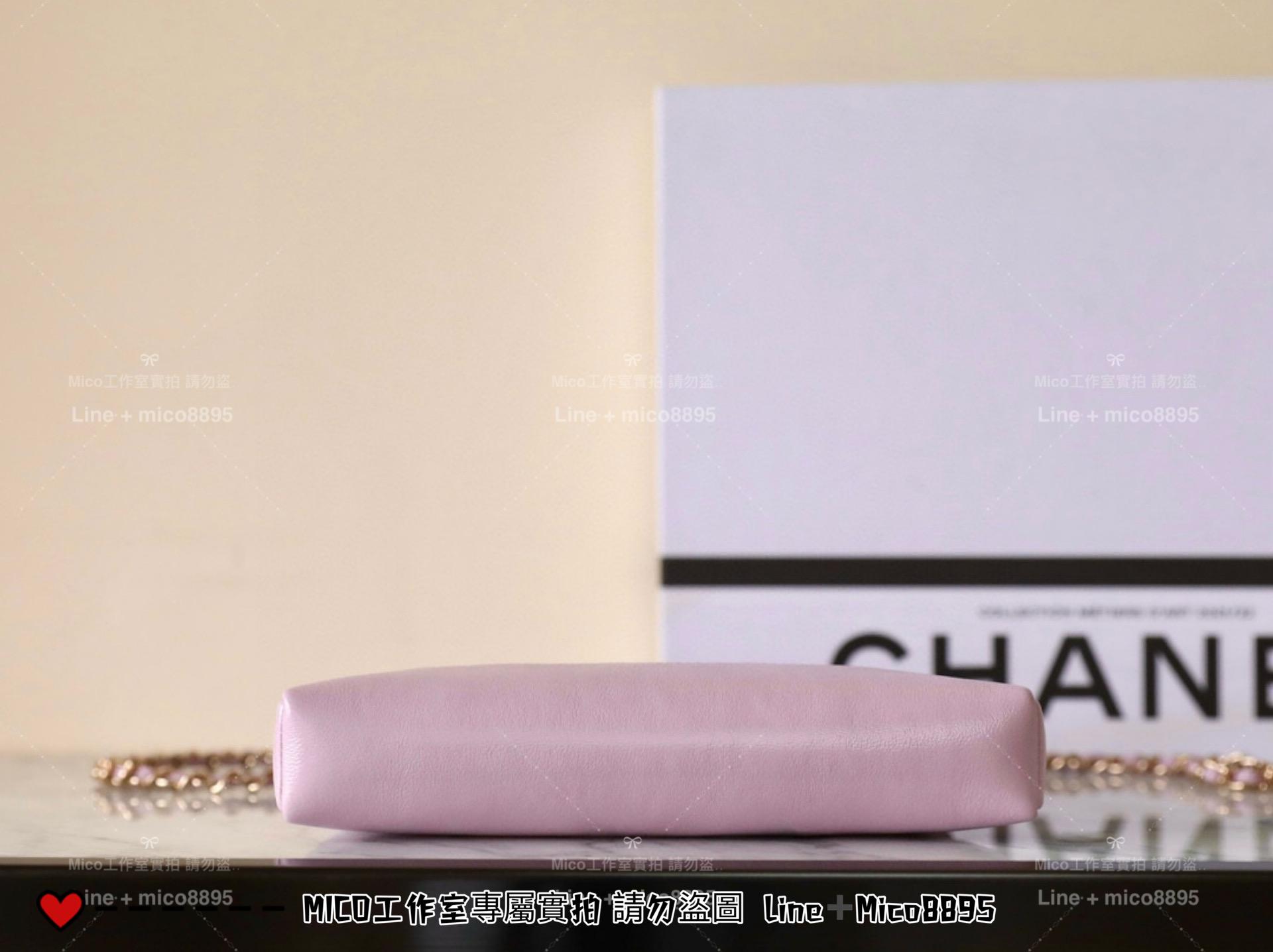 CHANEL | 小香 25P春夏款 淡紫色鏈條包 Nano 31Bag 20cm