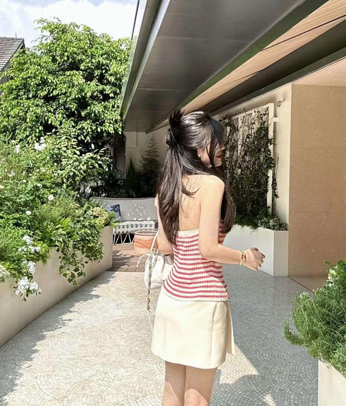 DIOR 白色/黑色 Jolie 小羊皮材質 手提抽繩迷你水桶包 福袋包 17cm