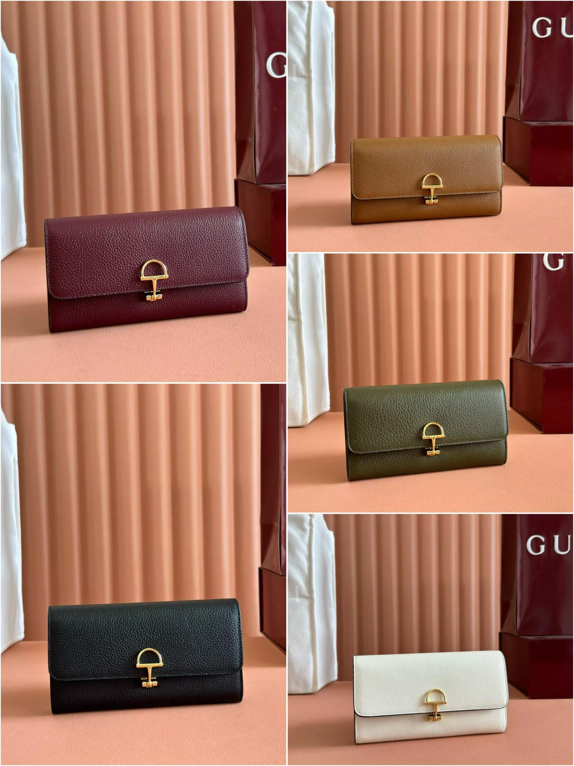 GUCCI 粒面牛皮 SOFTBIT系列長款錢包 長夾 19cm