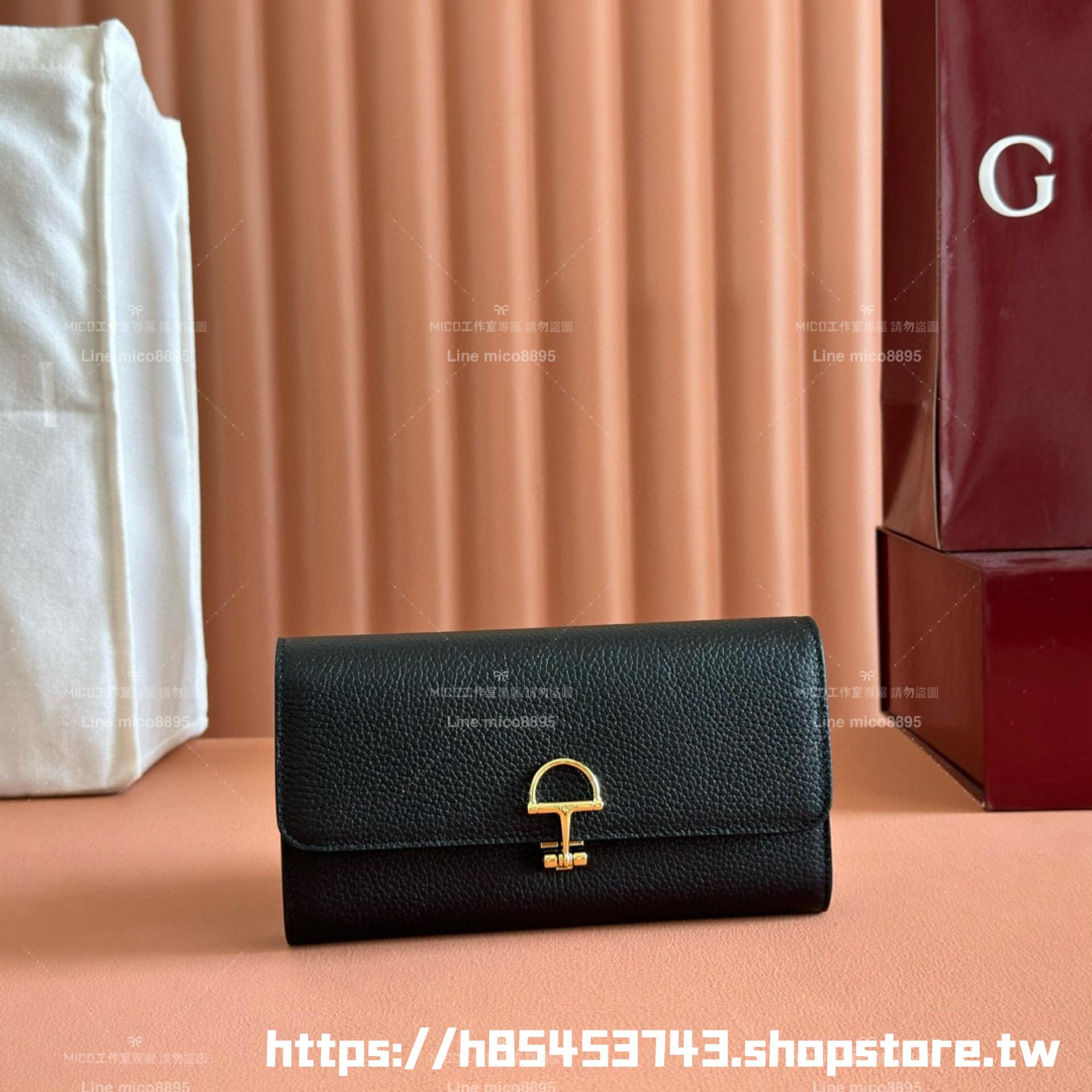 GUCCI 粒面牛皮 SOFTBIT系列長款錢包 長夾 19cm
