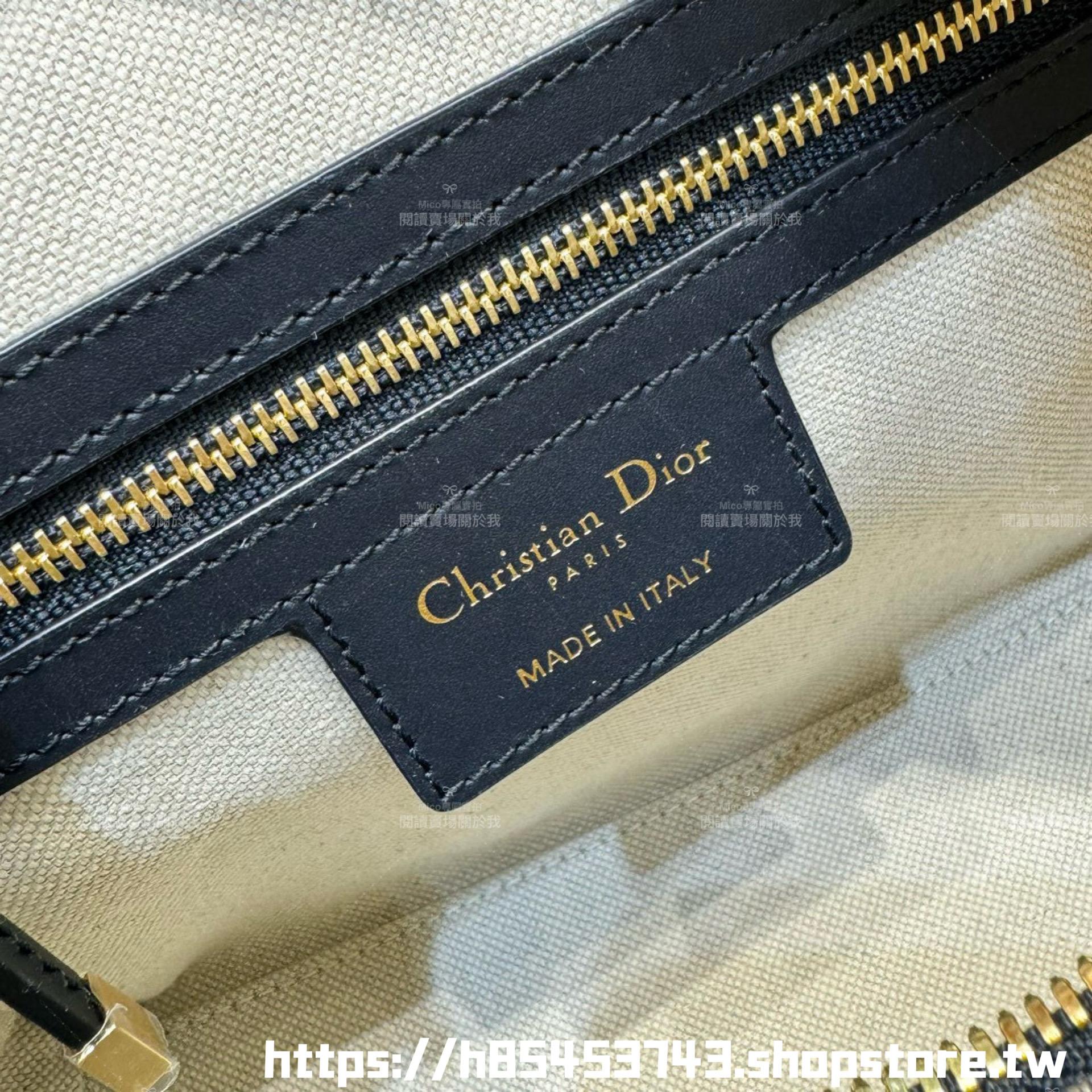 DIOR 經典老花款 波士頓包 Groove  枕頭包 20cm