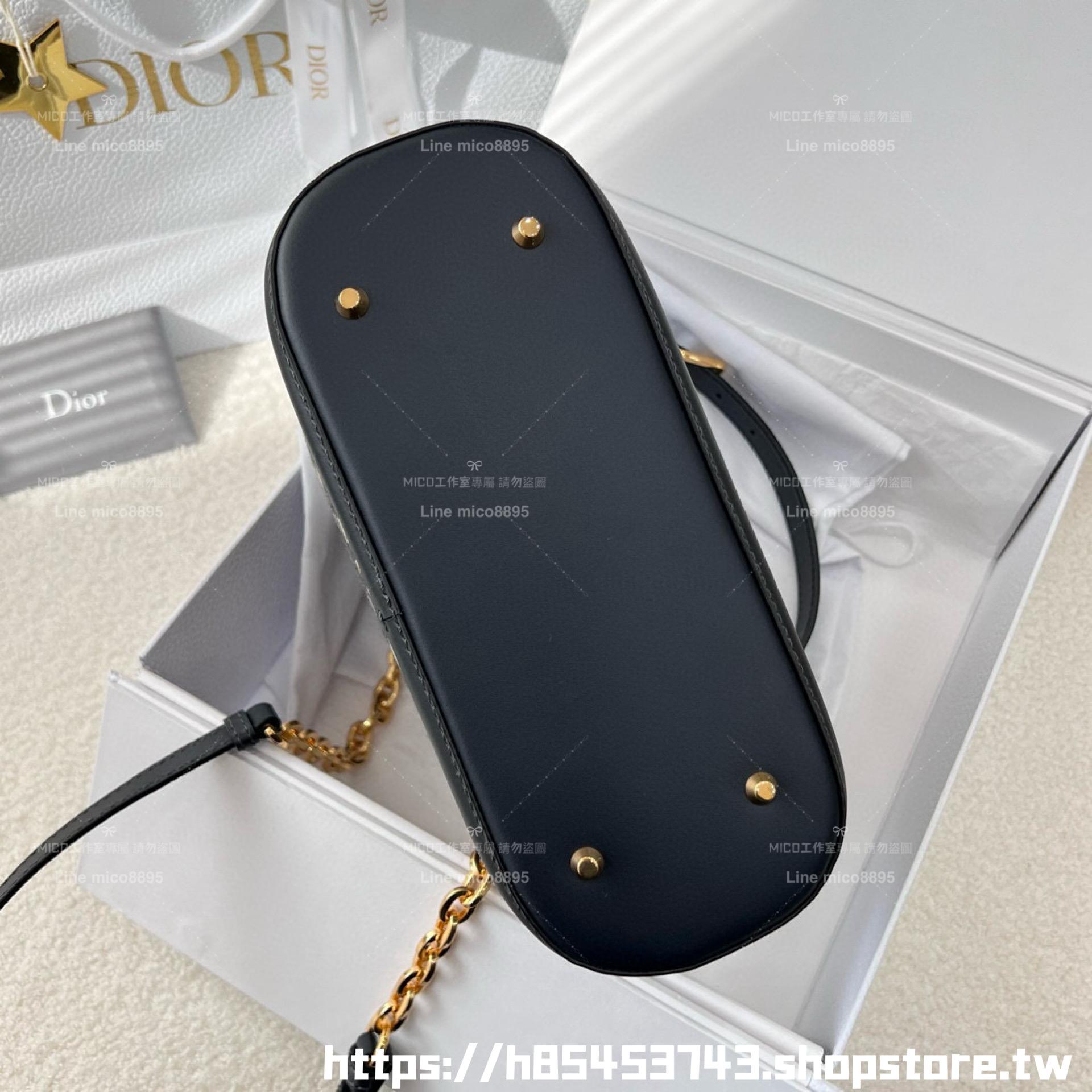DIOR 經典老花 Cest手提斜挎抽繩水桶包 24cm