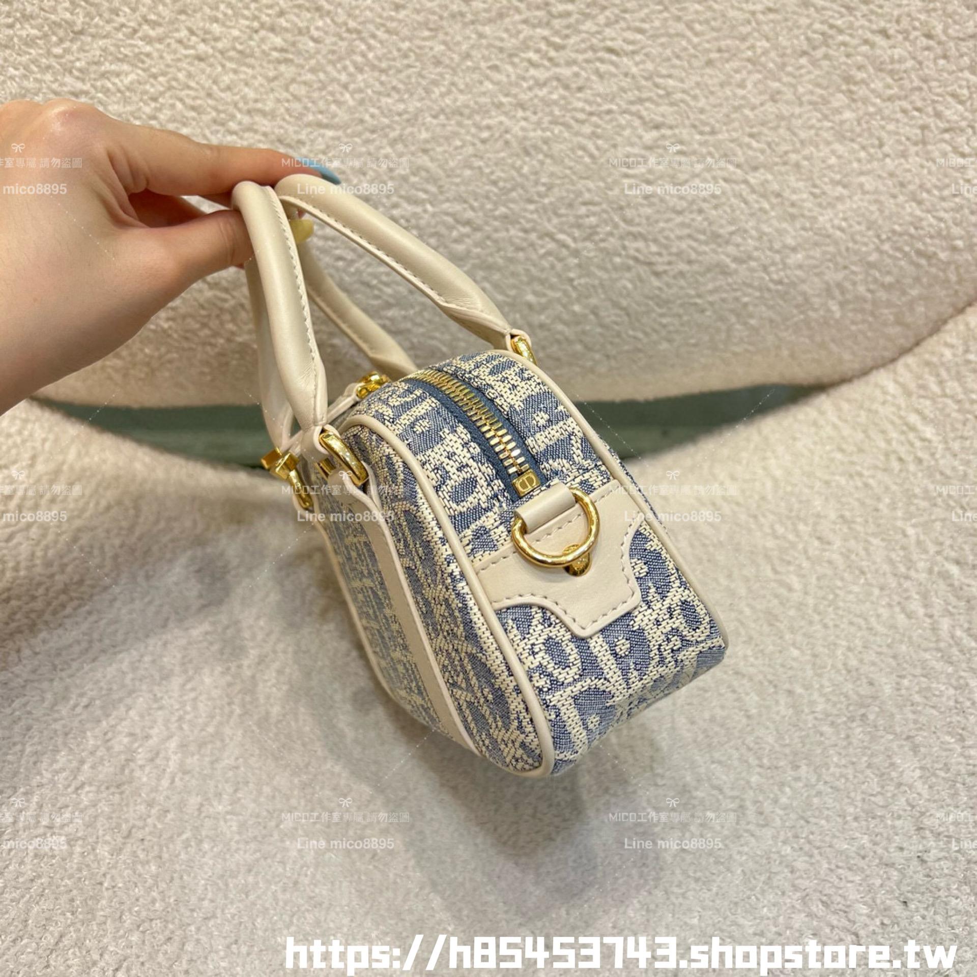 DIOR 季節限定色 酒椰草 D-Vibe East-West 微型包 保齡球包 20cm