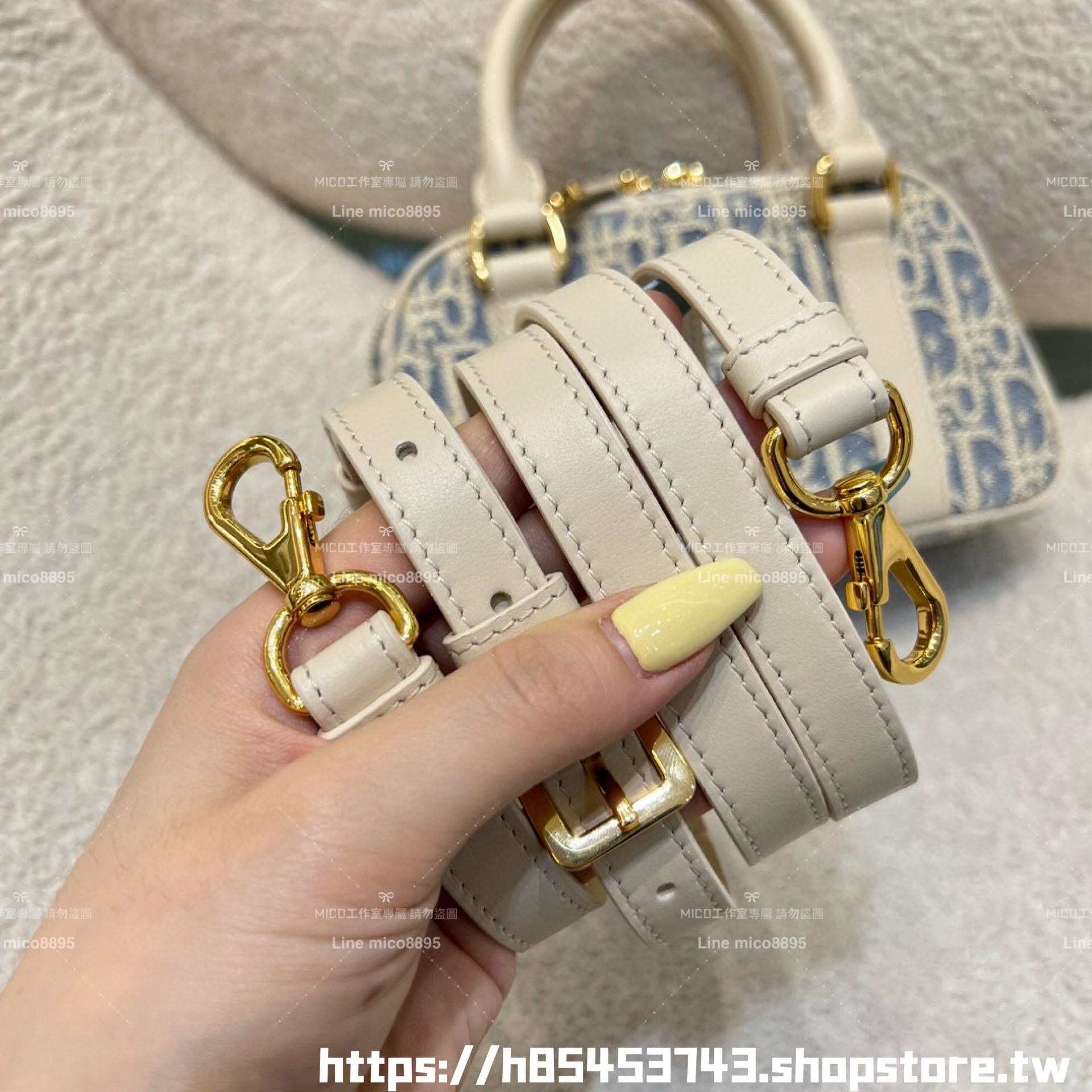 DIOR 季節限定色 酒椰草 D-Vibe East-West 微型包 保齡球包 20cm